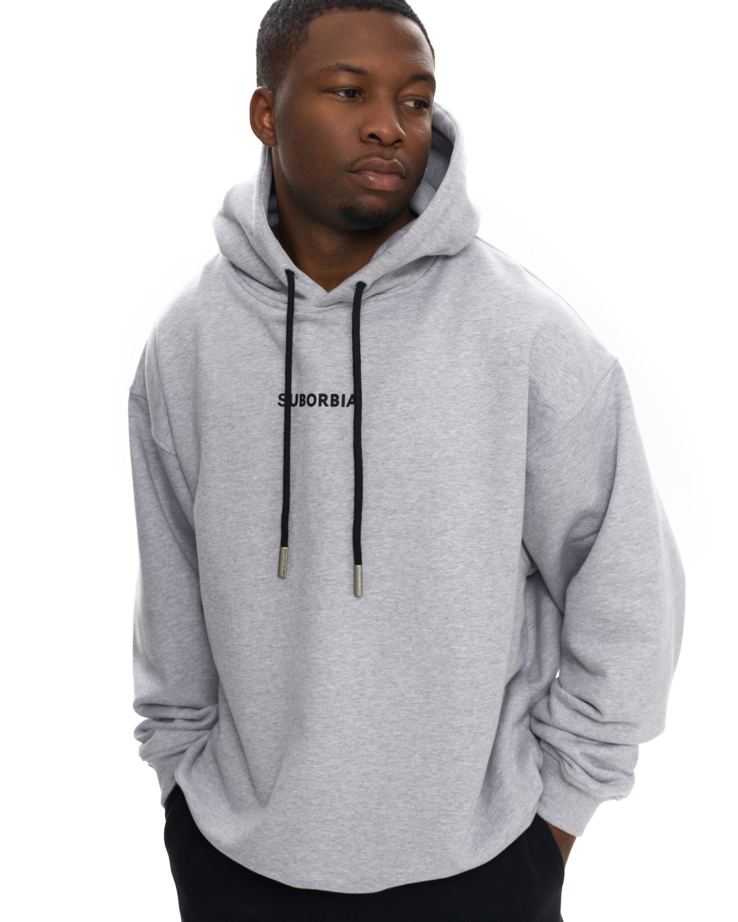 Худи BASE MEN Grey melange