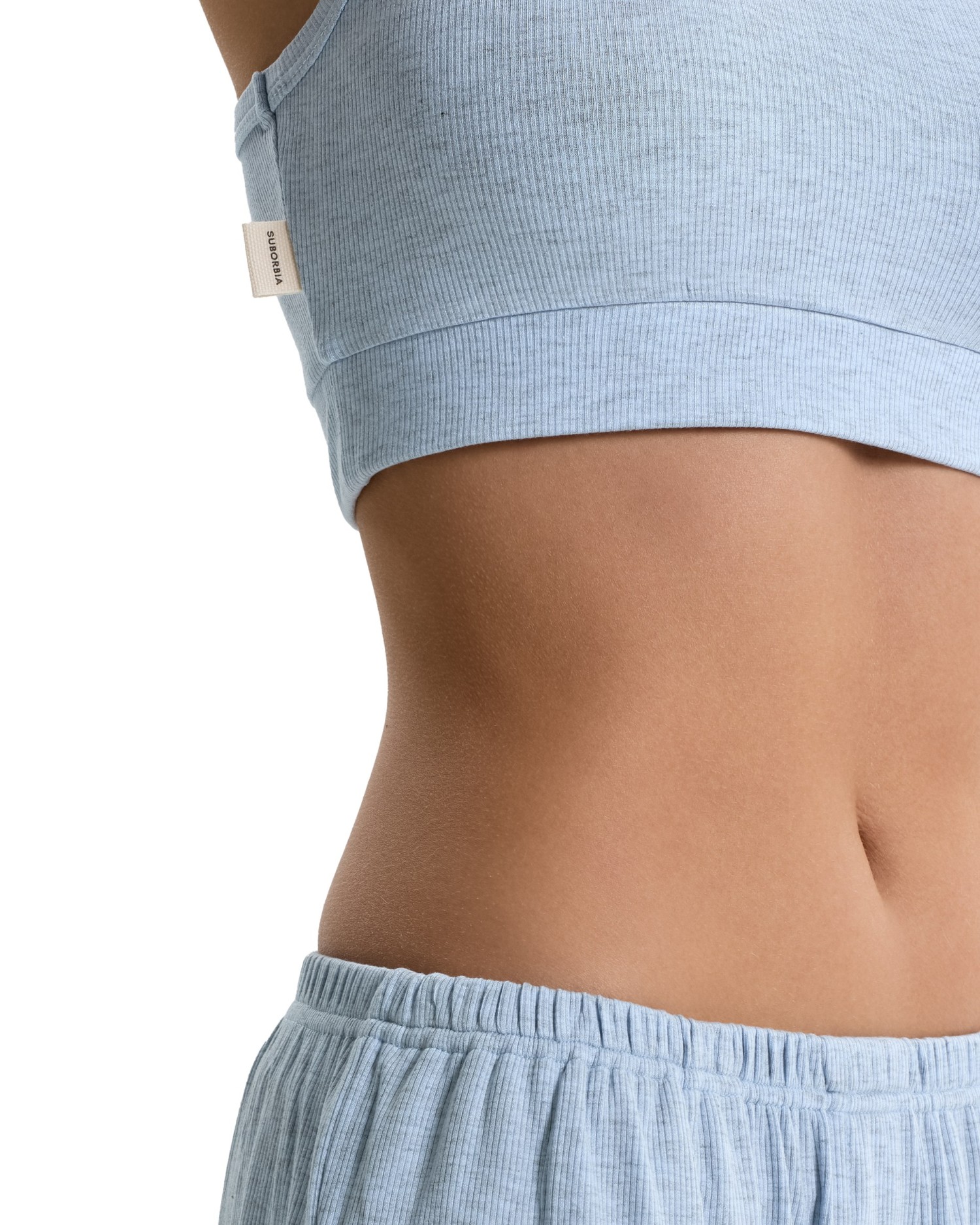 Майка crop TRUE FORM Light blue