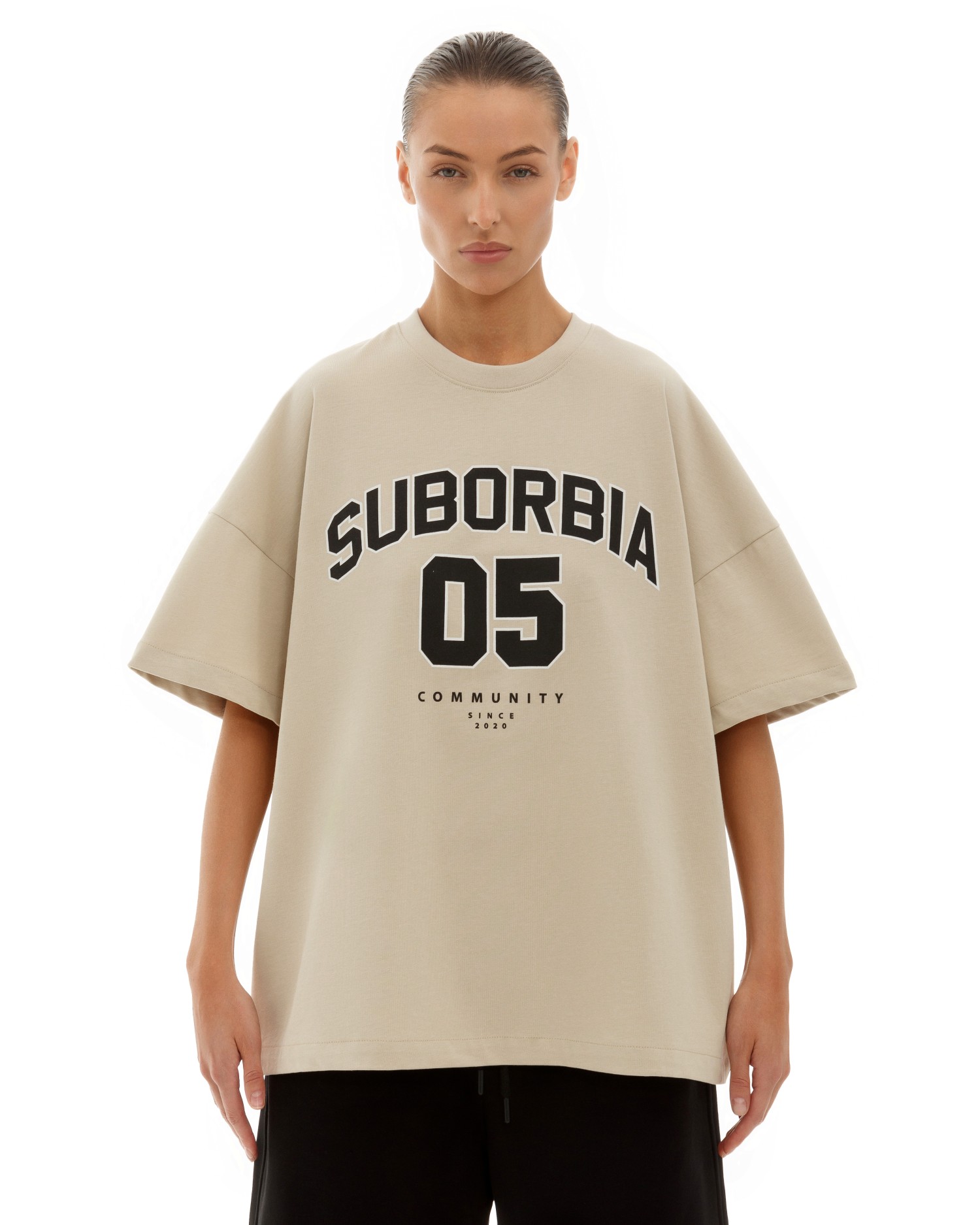 Футболка 05 COMMUNITY Beige