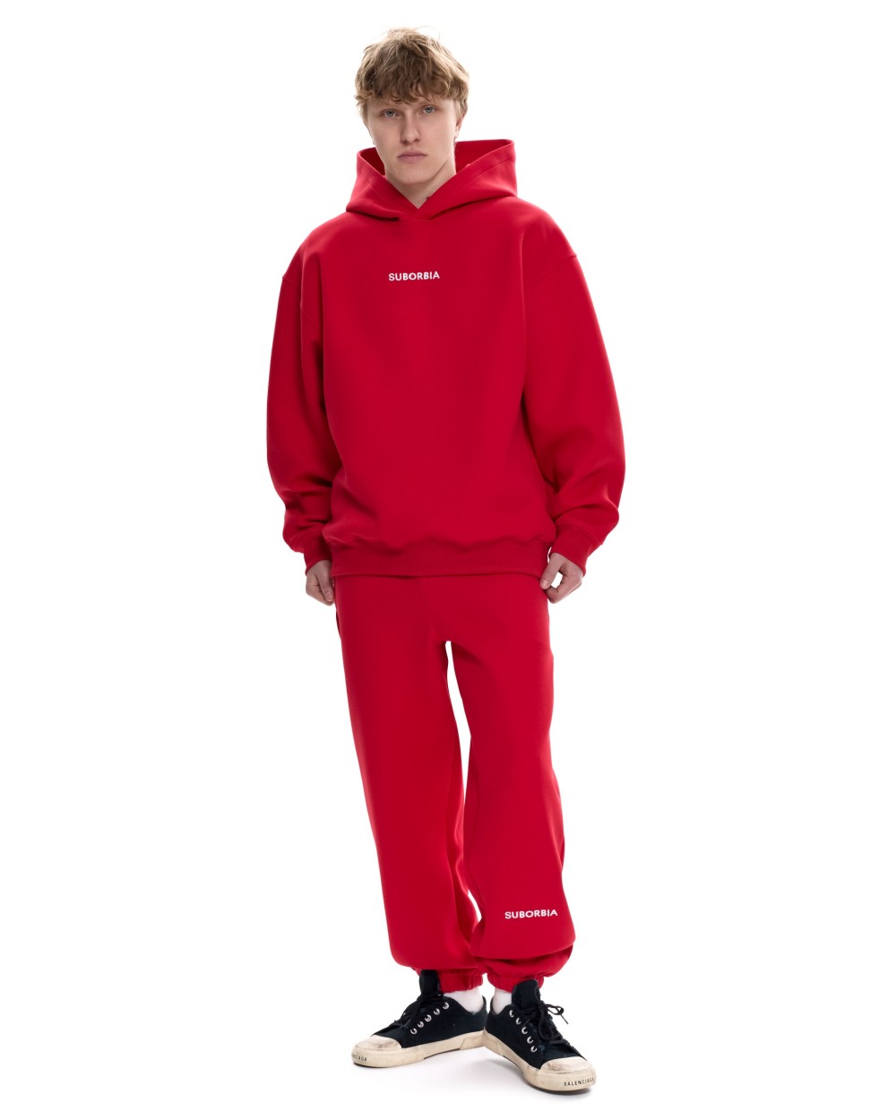 Костюм GATE BASIC с худи MEN Red