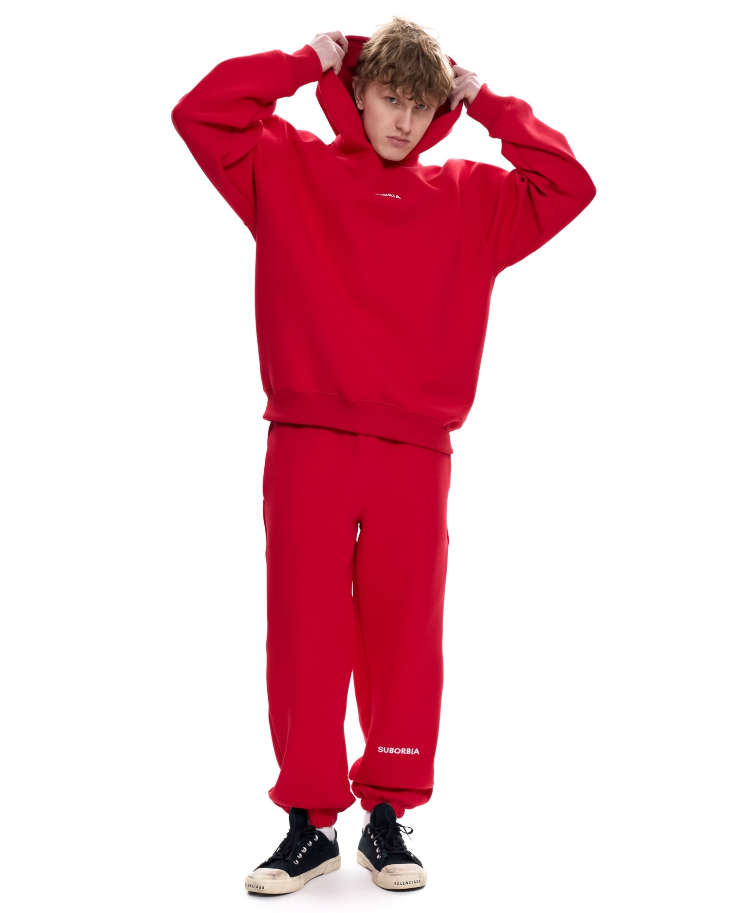 Костюм GATE BASIC с худи MEN Red