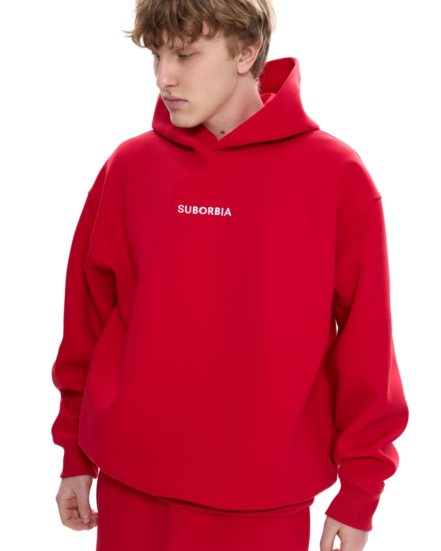 Костюм GATE BASIC с худи MEN Red