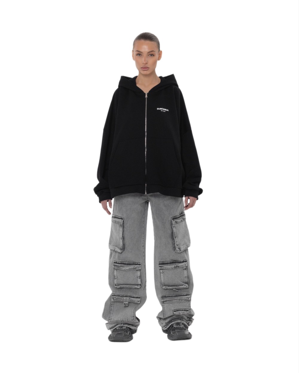 Худи ZIP Black