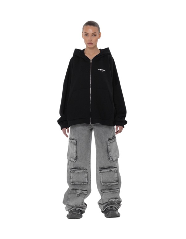 Худи ZIP Black