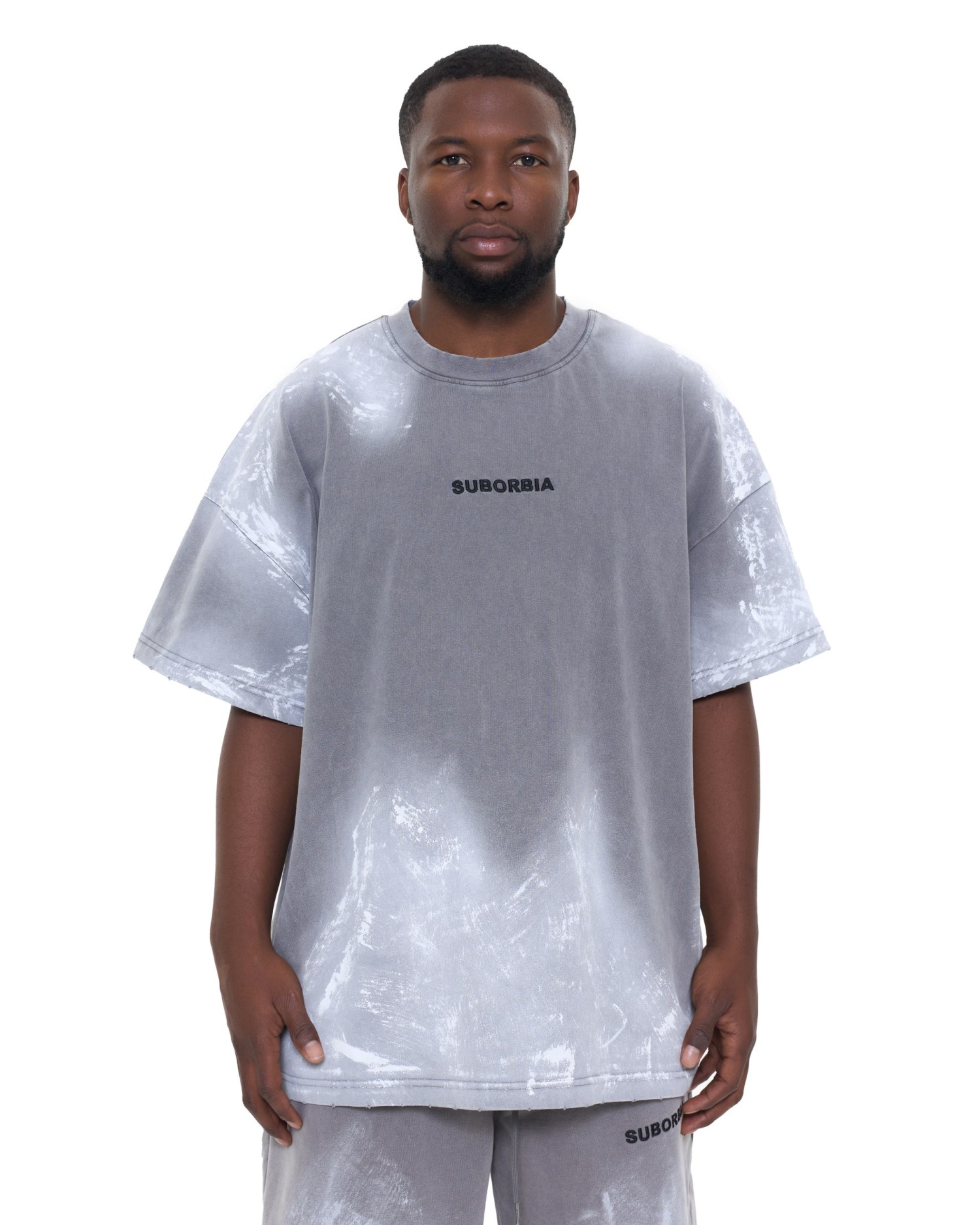Футболка Grillz MEN Washed grey