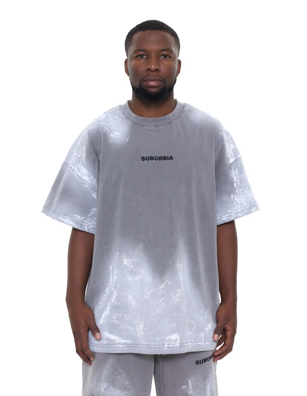 Футболка Grillz MEN Washed grey