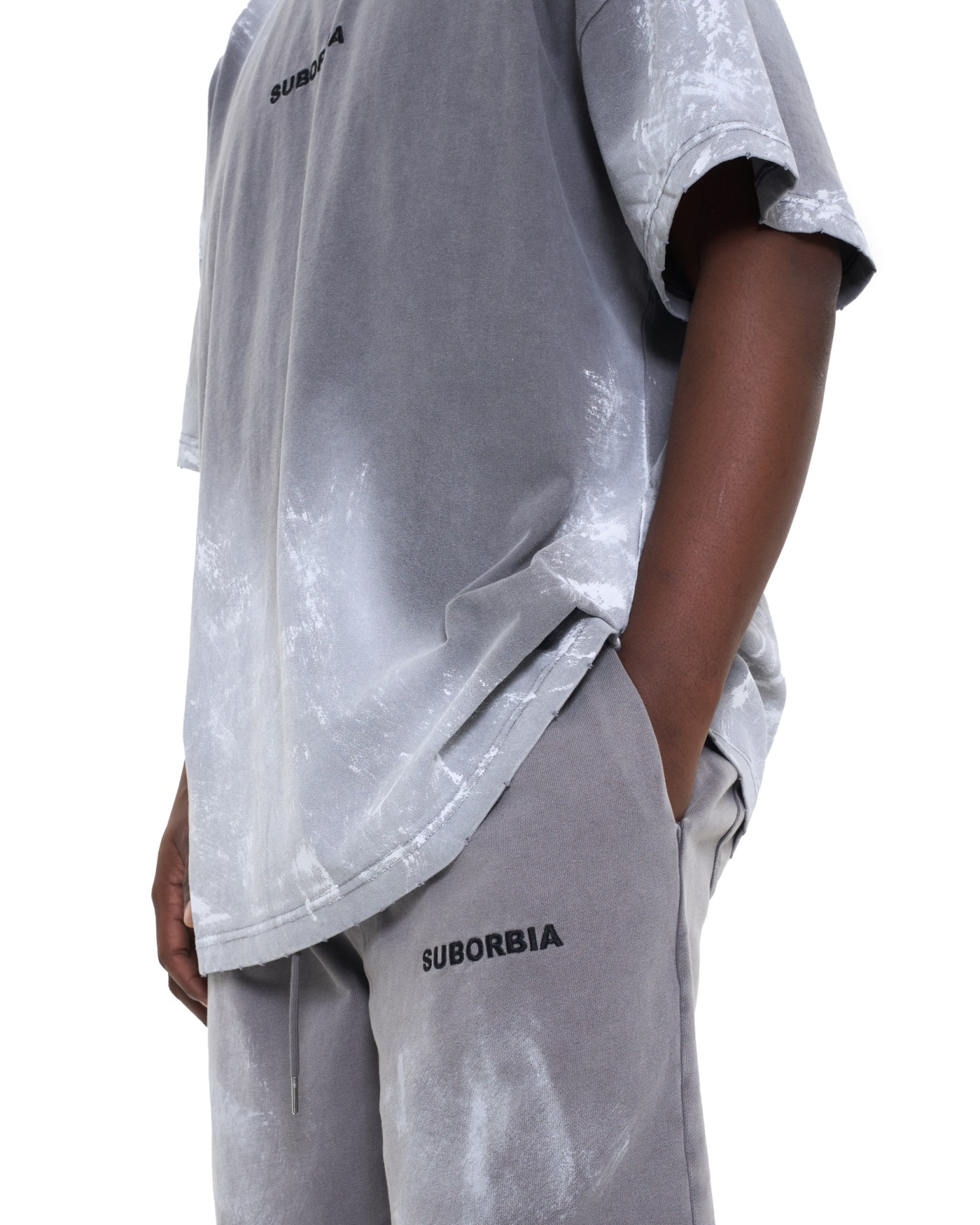 Футболка Grillz MEN Washed grey