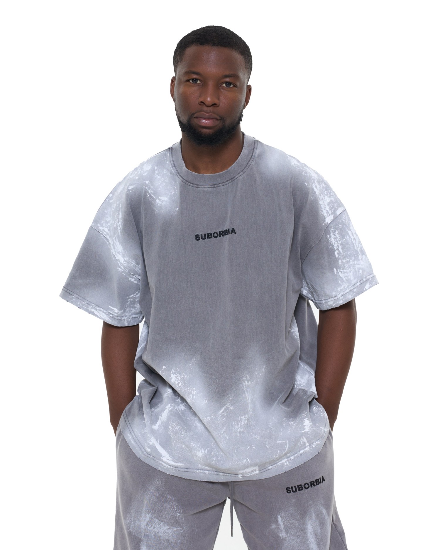 Футболка Grillz MEN Washed grey