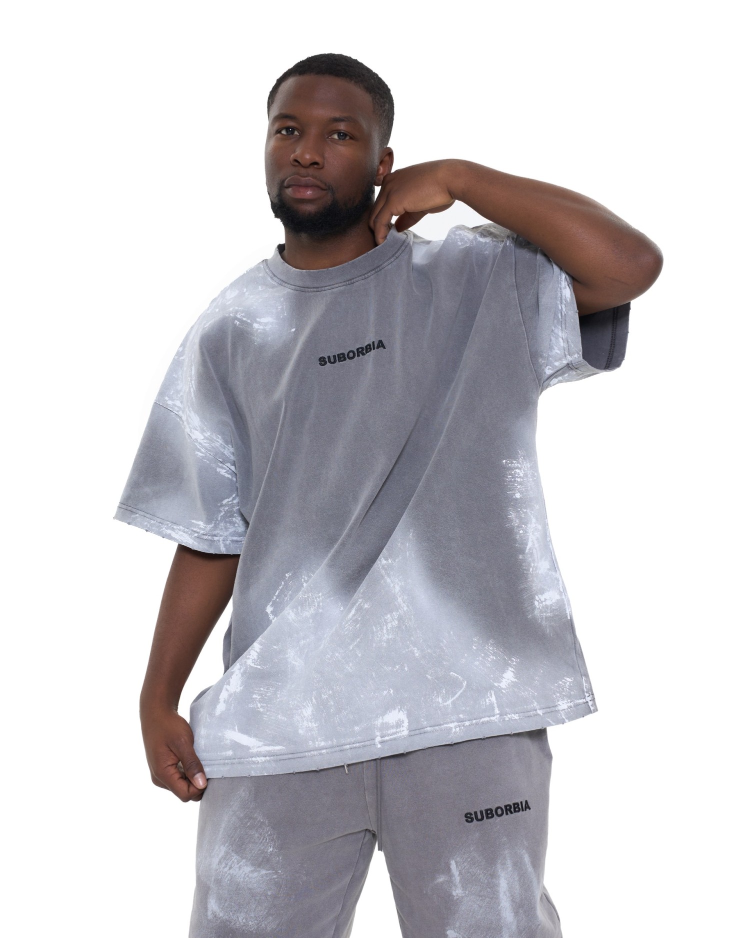 Футболка Grillz MEN Washed grey