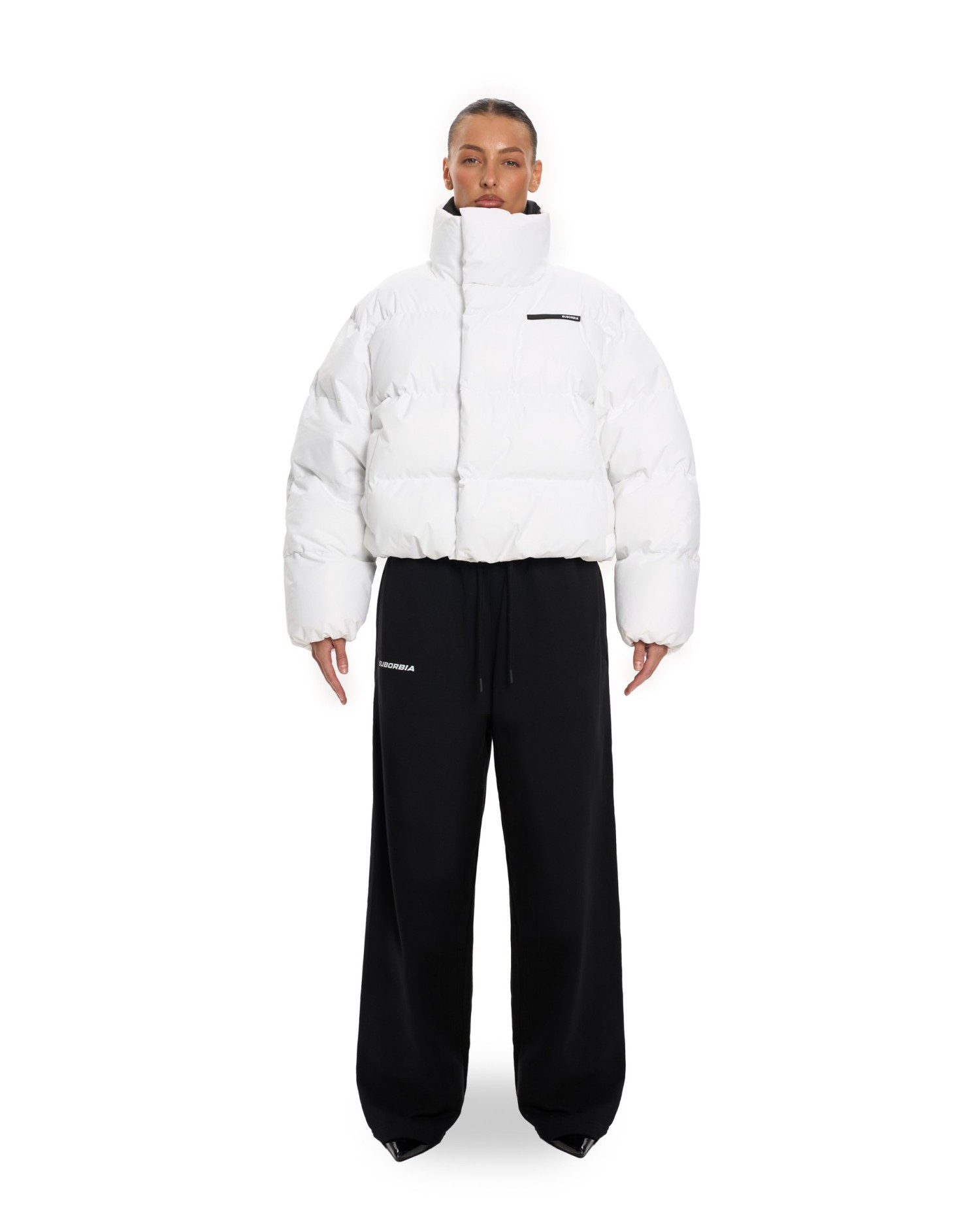 Пуховик ANG mini White