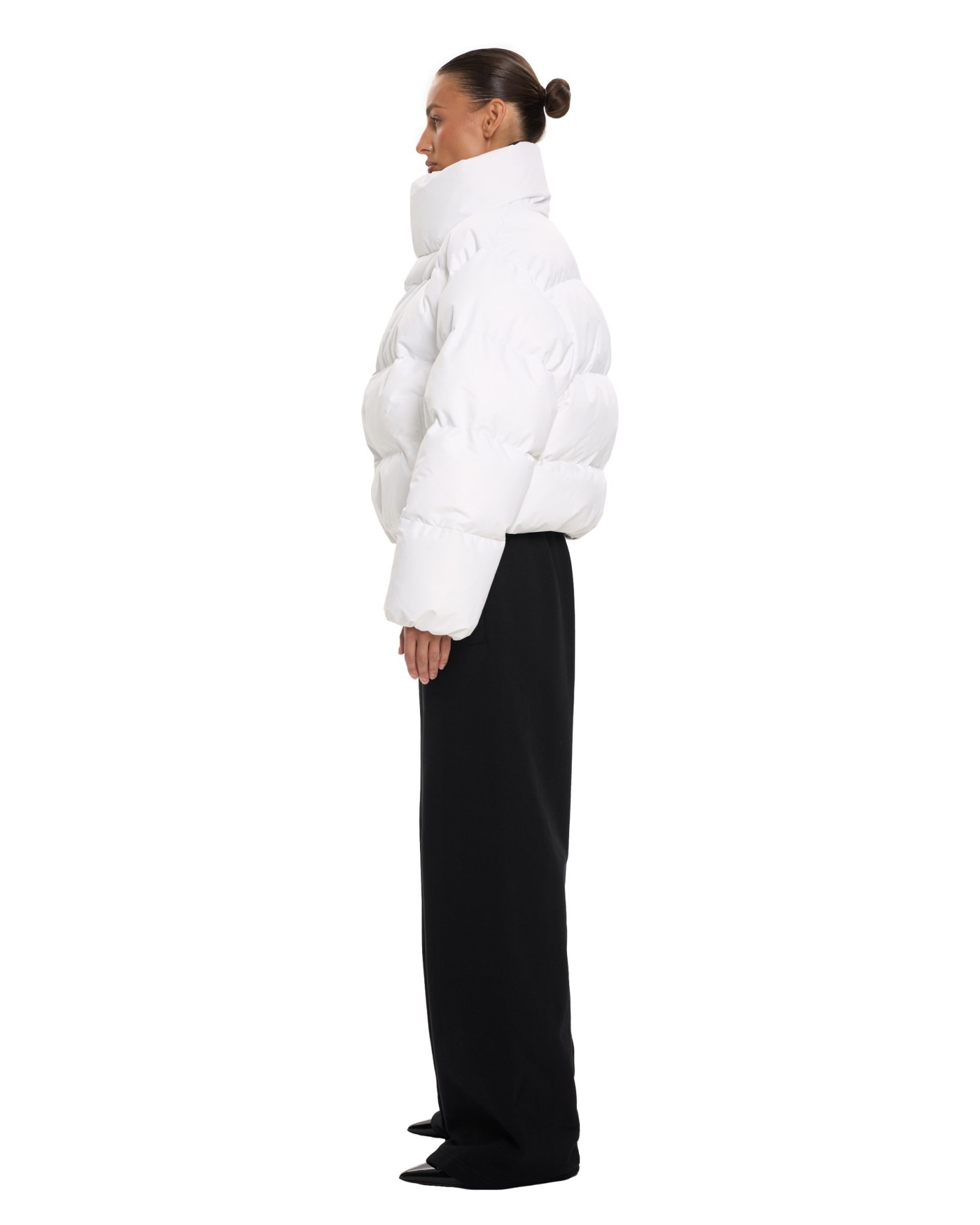 Пуховик ANG mini White