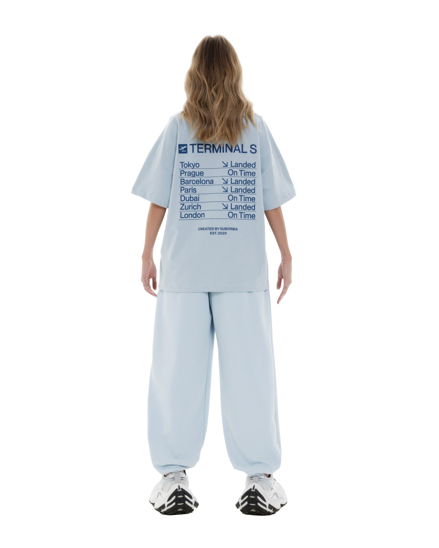 Джоггеры TERMINAL S `25 Light blue
