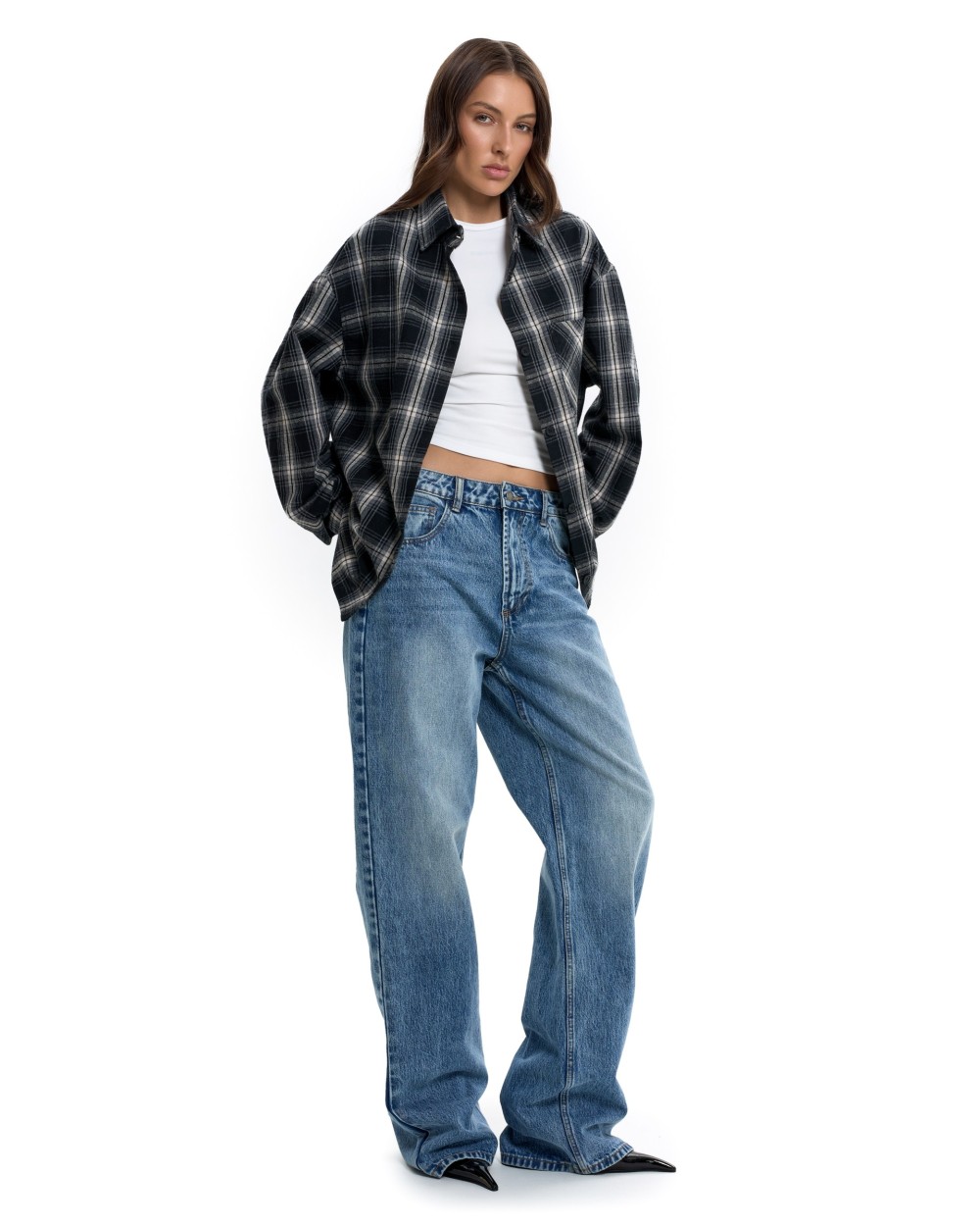 Рубашка GRID Dark grey