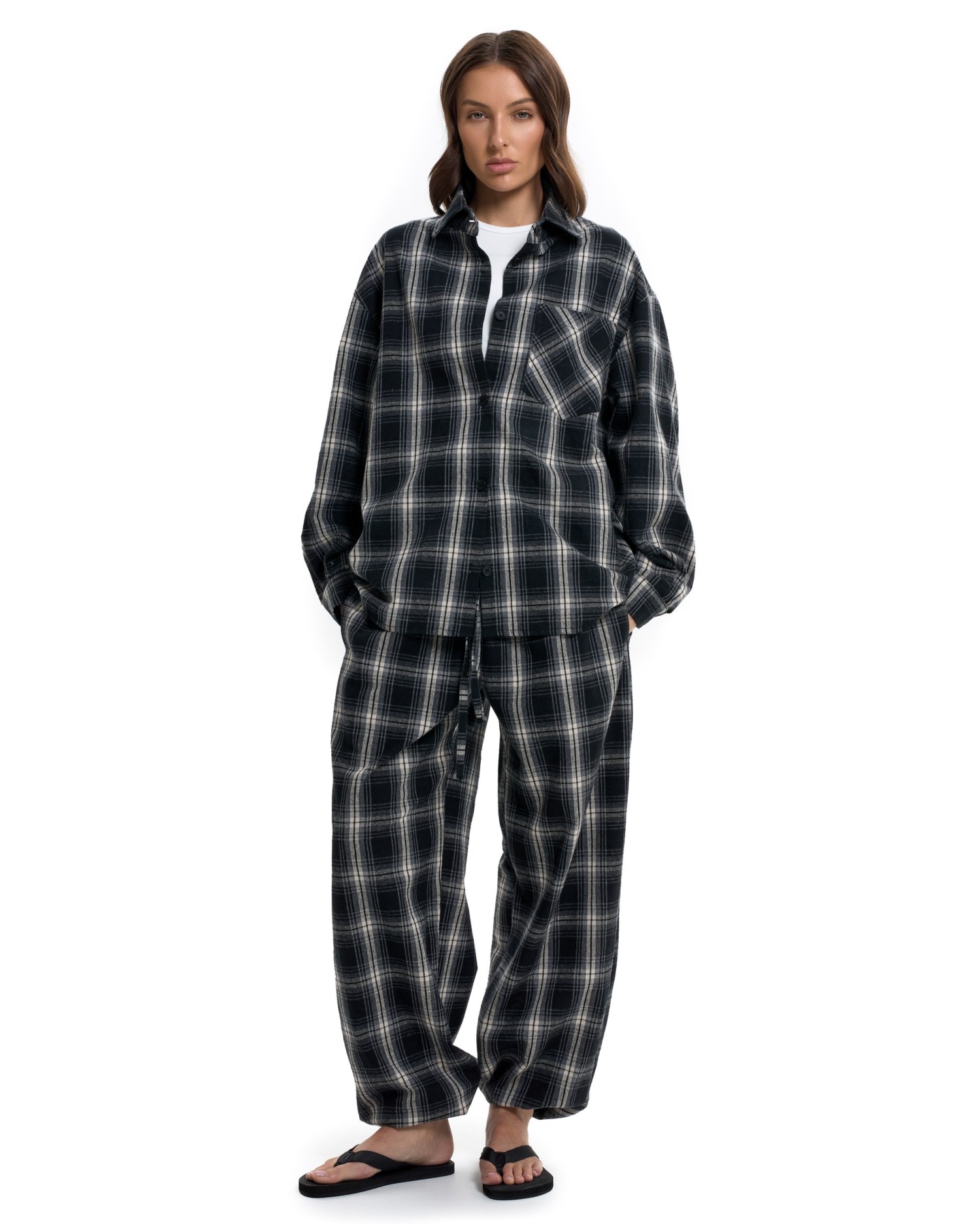 Рубашка GRID Dark grey