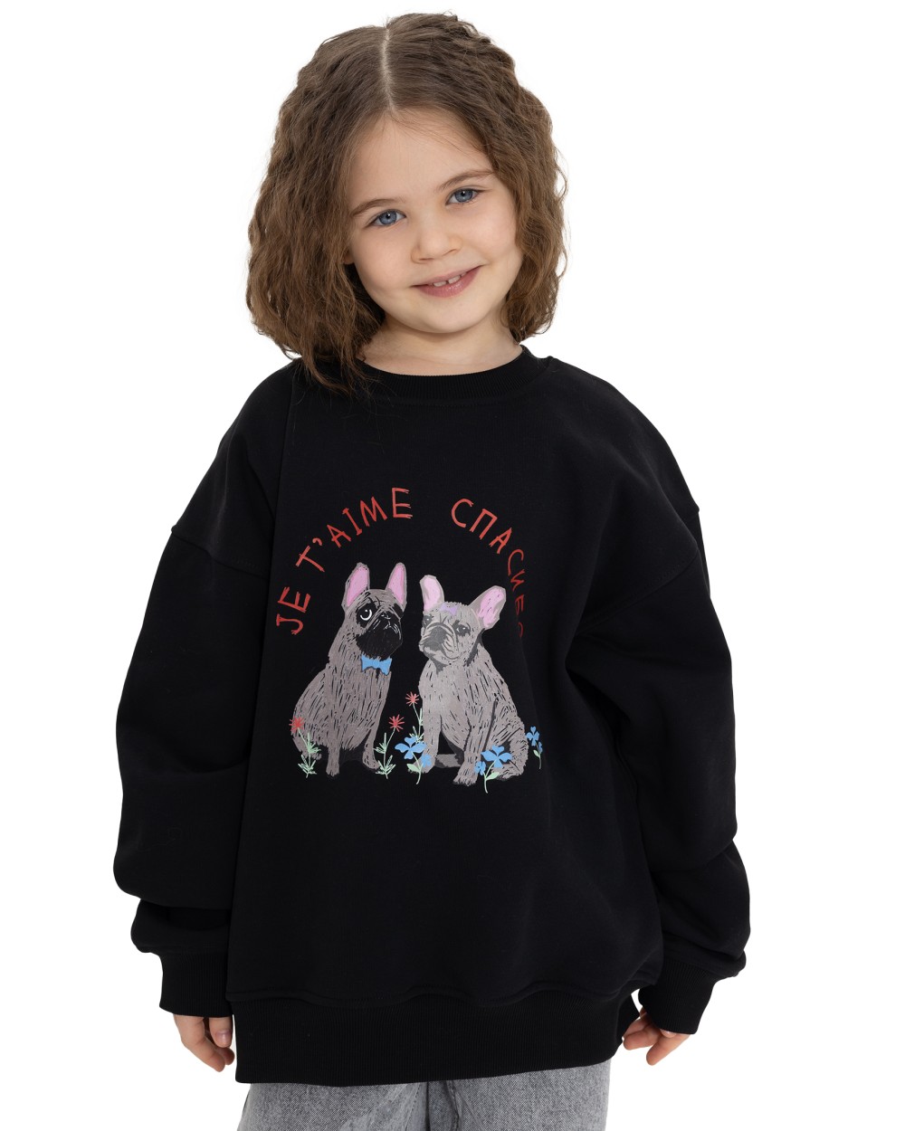 Свитшот SUBORBIA x PABLORADINI kids French bulldogs
