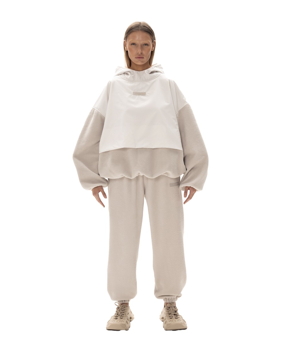 Костюм HALFMO худи+палаццо Beige
