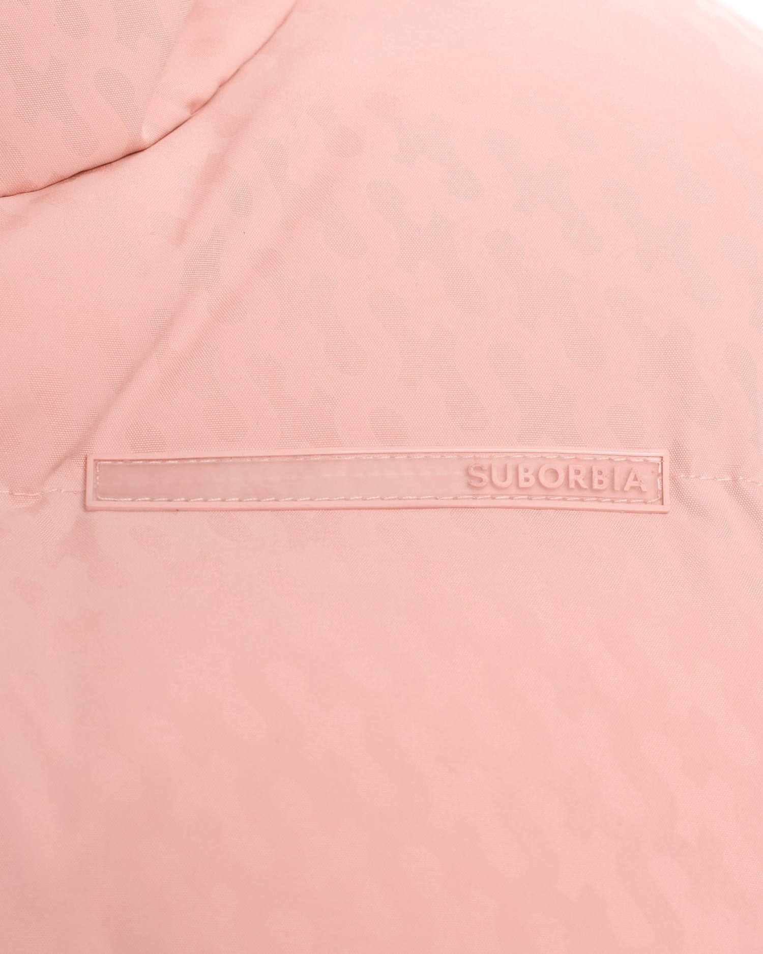 Пуховик PATTERN ANG mini Pink