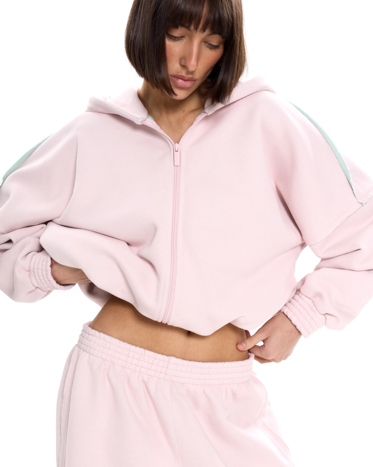 Костюм DOUBLE TROUBLE с палаццо Pink-Mint