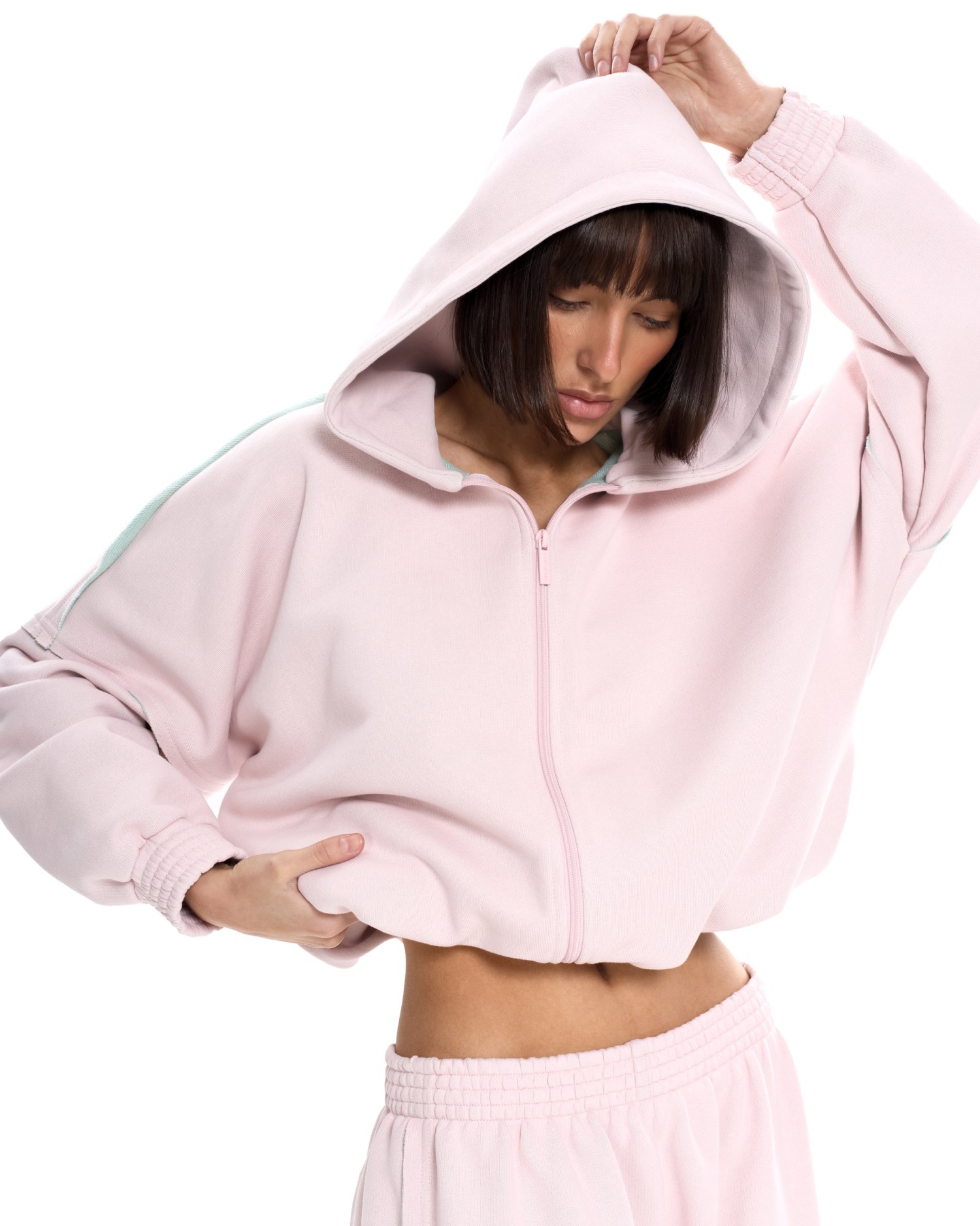 Костюм DOUBLE TROUBLE с палаццо Pink-Mint