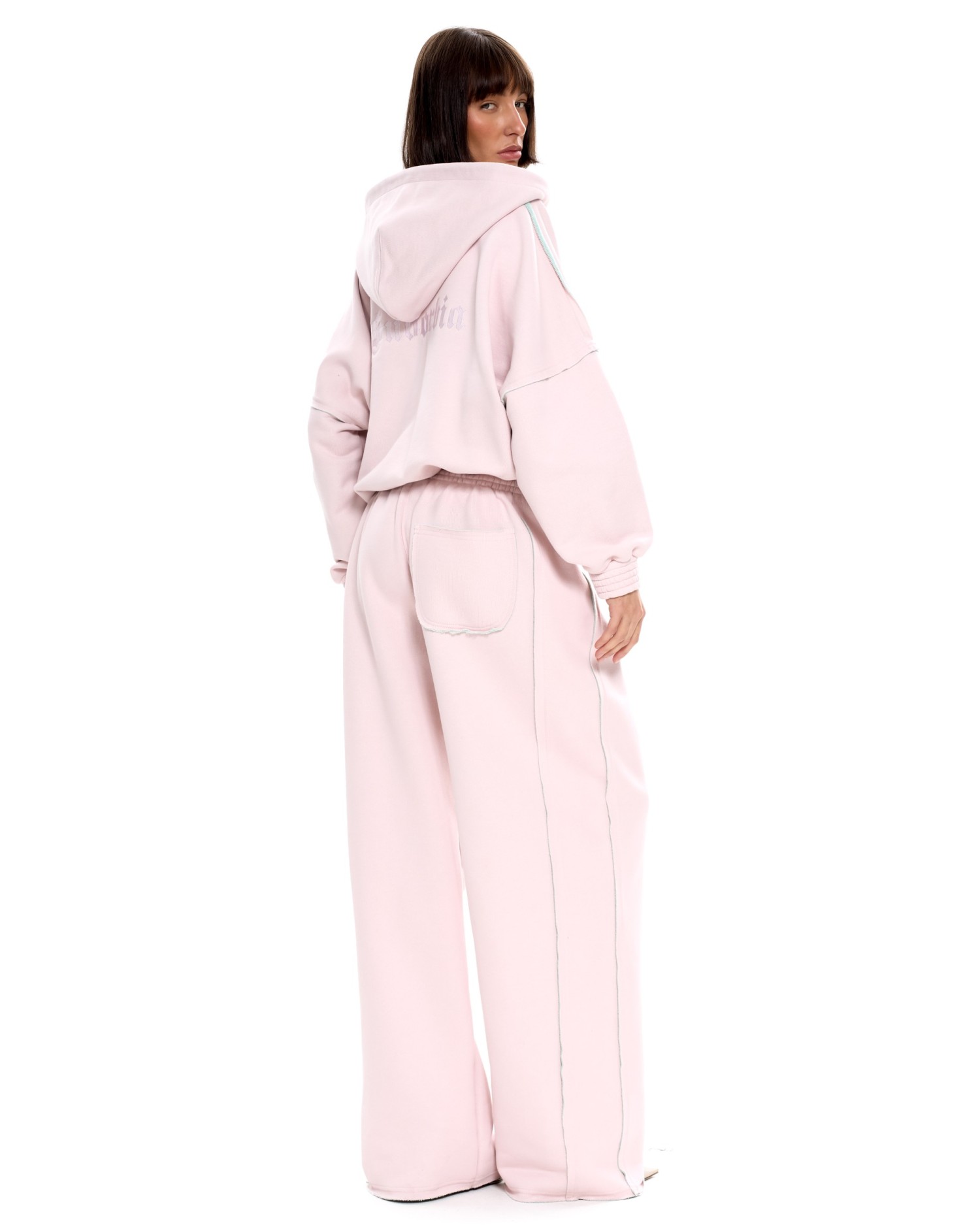 Костюм DOUBLE TROUBLE с палаццо Pink-Mint