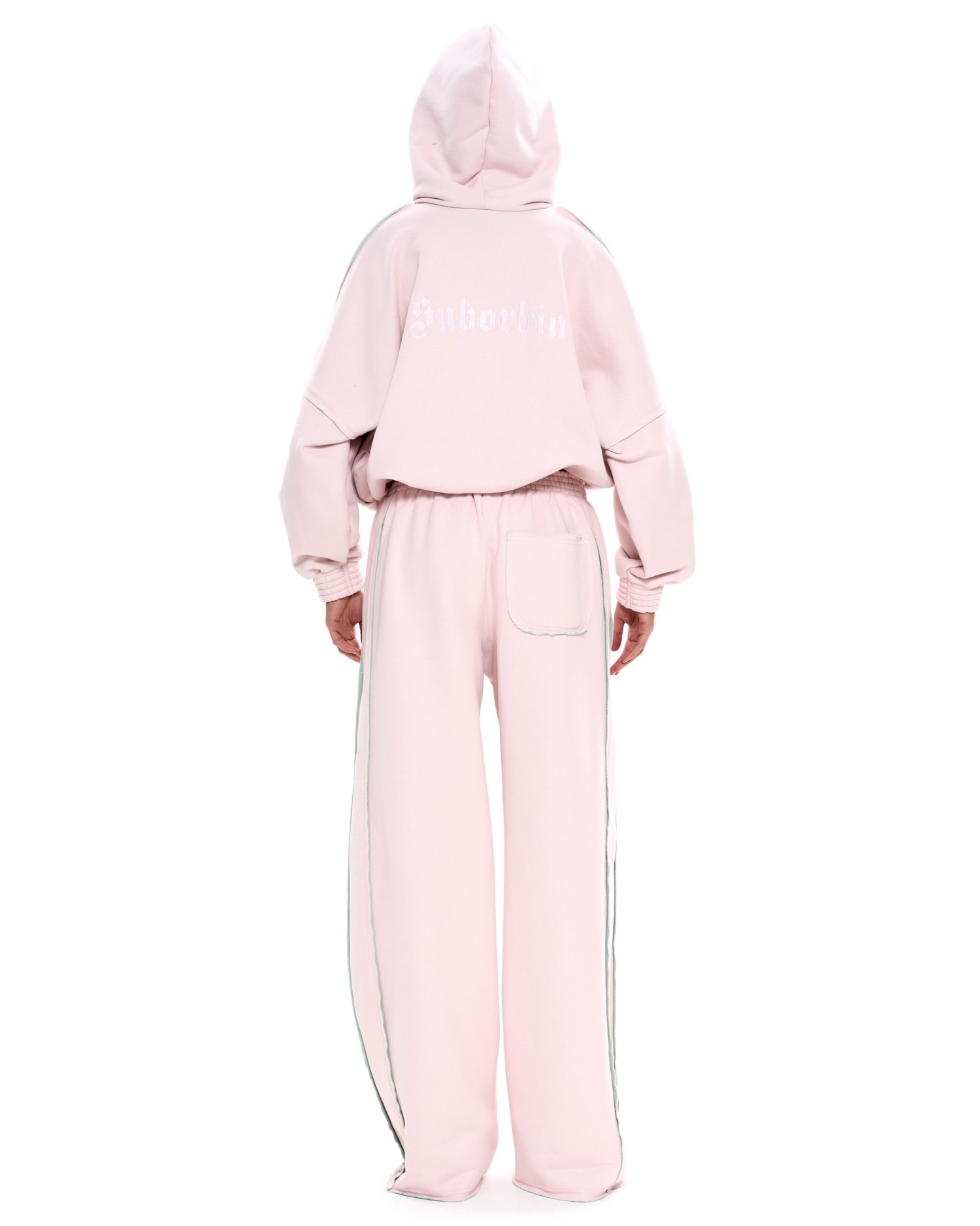 Костюм DOUBLE TROUBLE с палаццо Pink-Mint