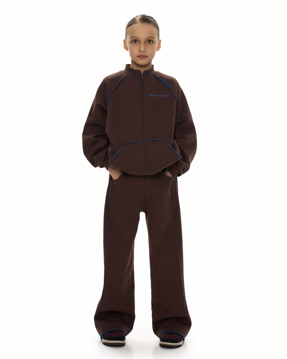 Костюм DOUBLE TROUBLE Junior 140-146 Brown