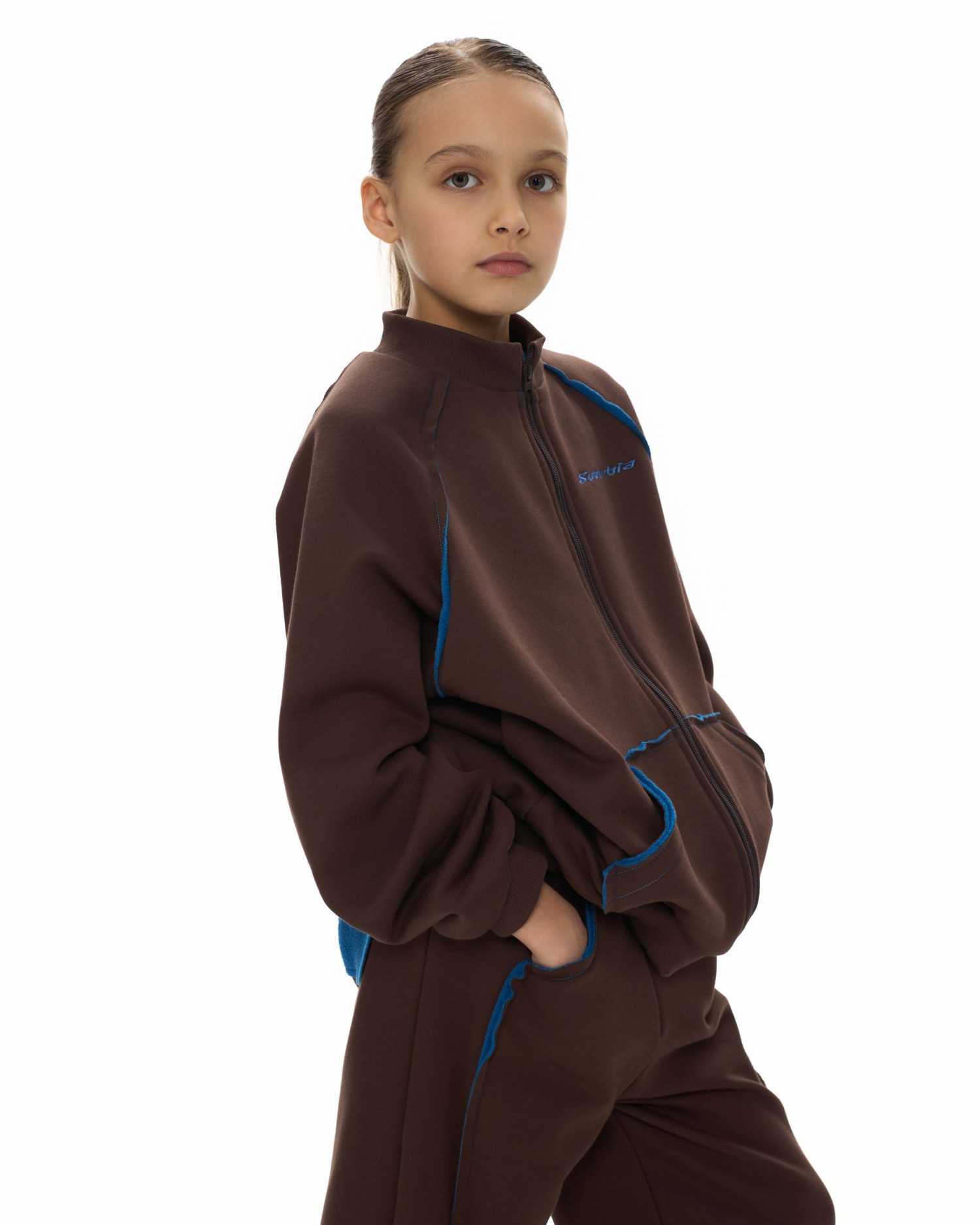 Костюм DOUBLE TROUBLE Junior 140-146 Brown