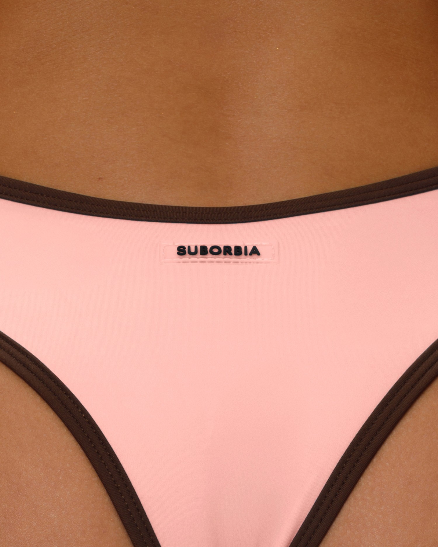 Купальник раздельный SUBORBIA Pink-Brown