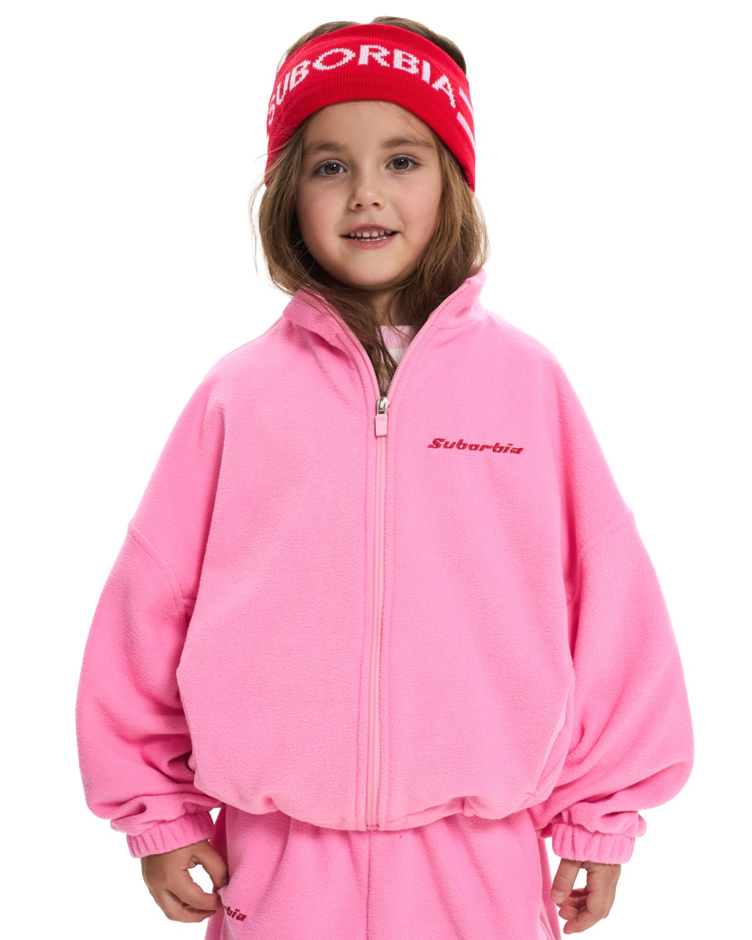 Костюм из флиса JUST Junior 128-134 Розовый