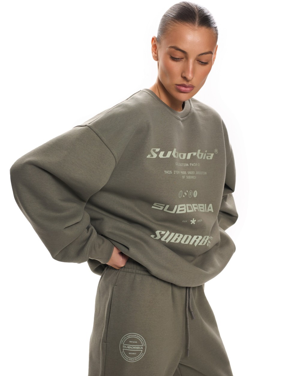 Свитшот SELECTION Khaki