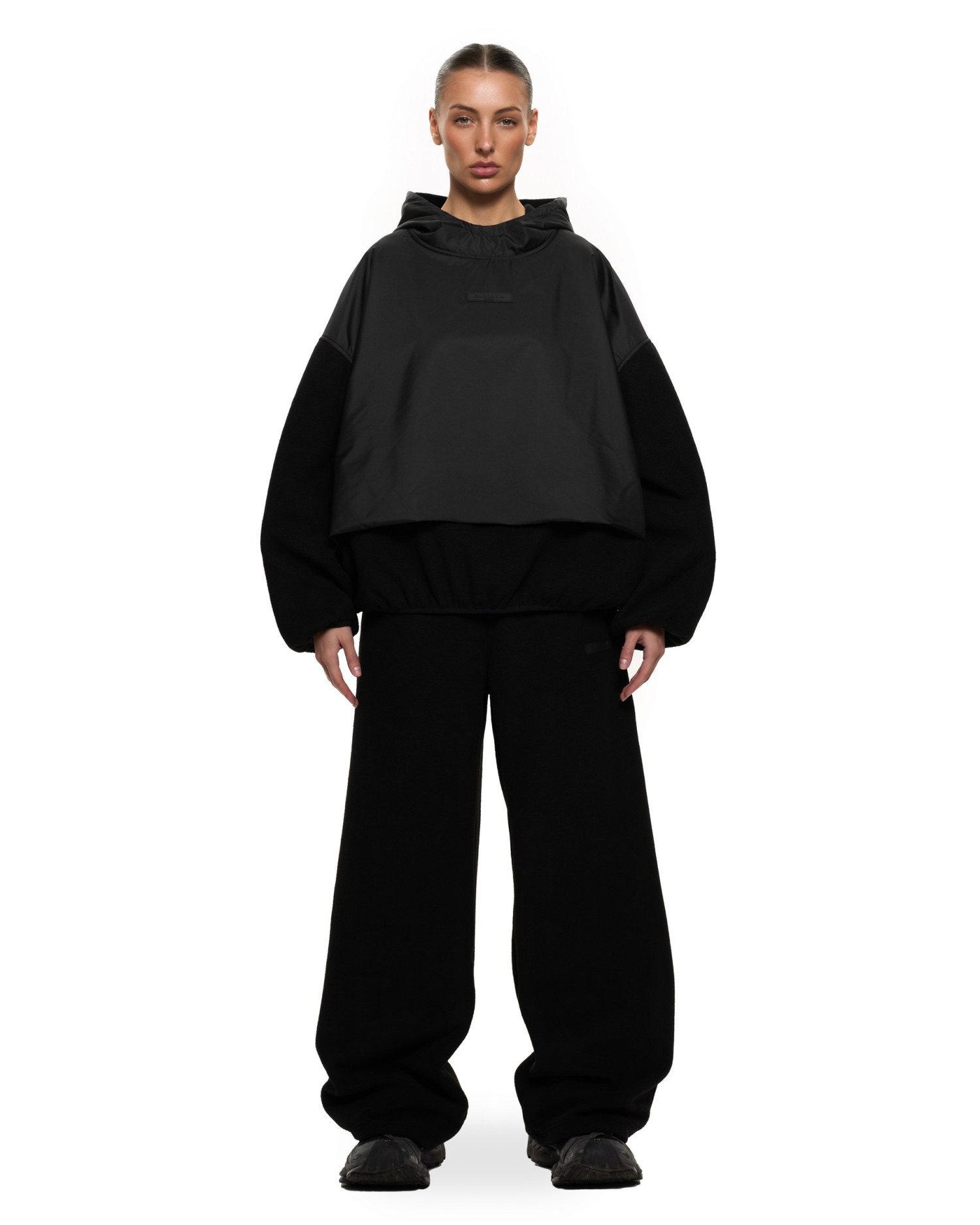 Костюм HALFMO худи+палаццо Black