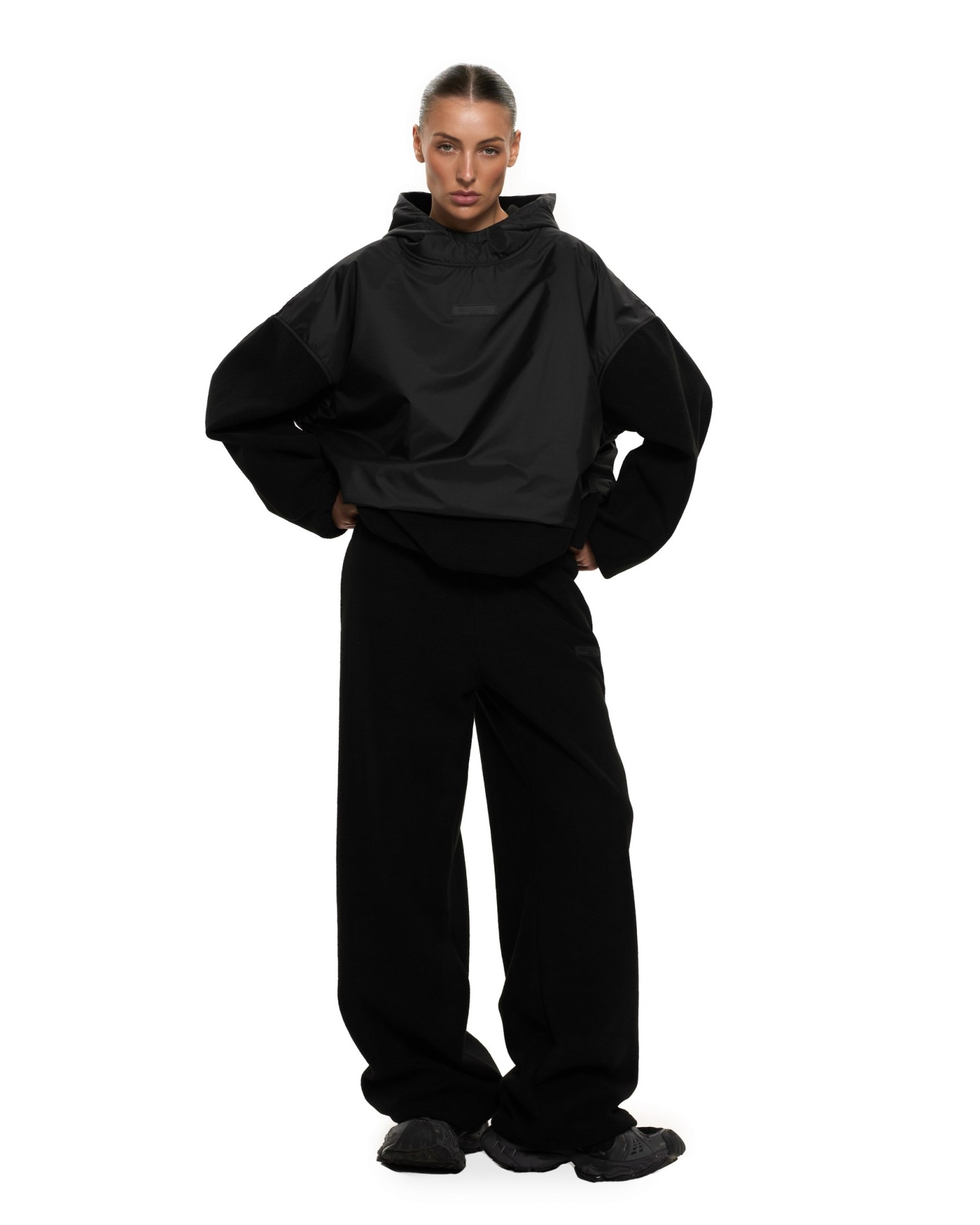 Костюм HALFMO худи+палаццо Black
