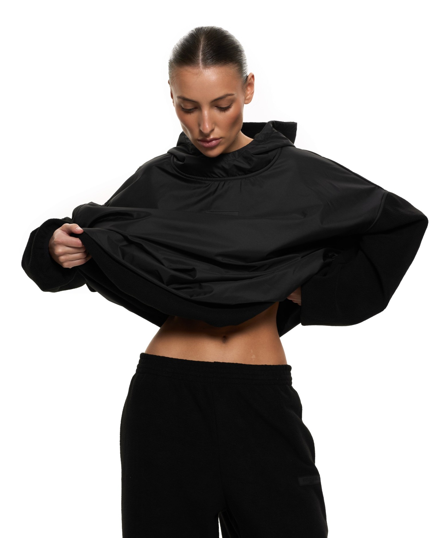 Костюм HALFMO худи+палаццо Black