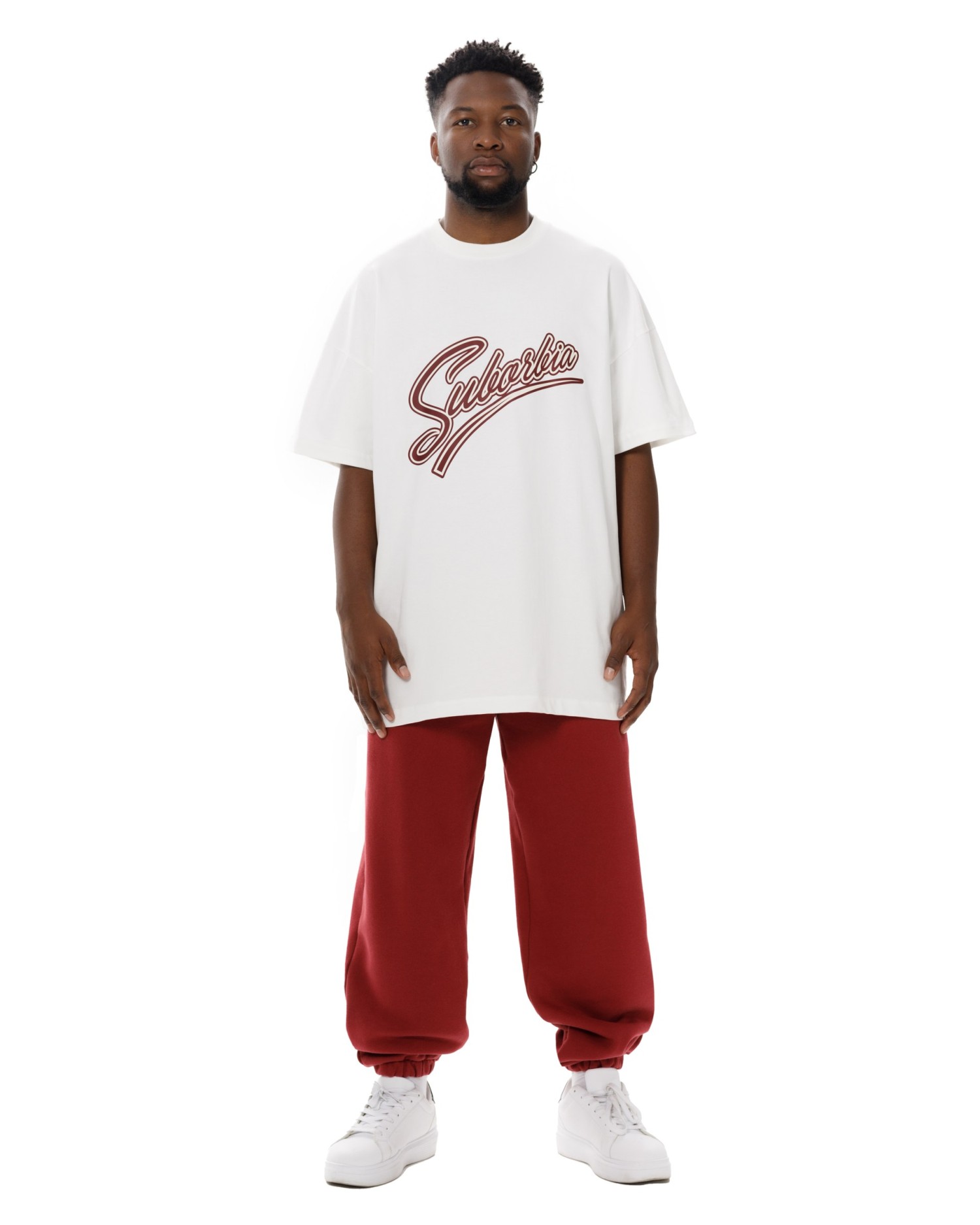 Футболка College MEN White