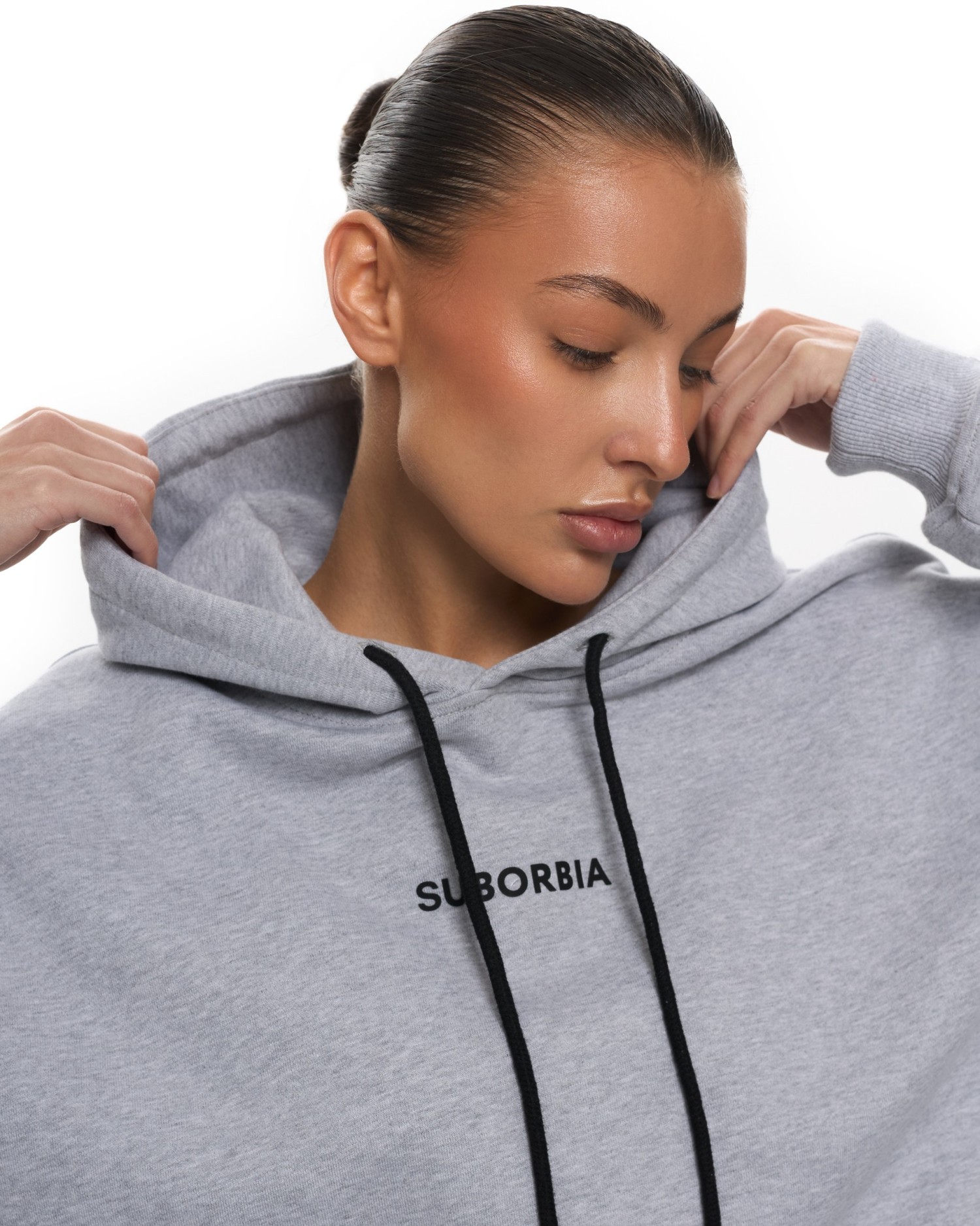 Худи BASE Grey melange