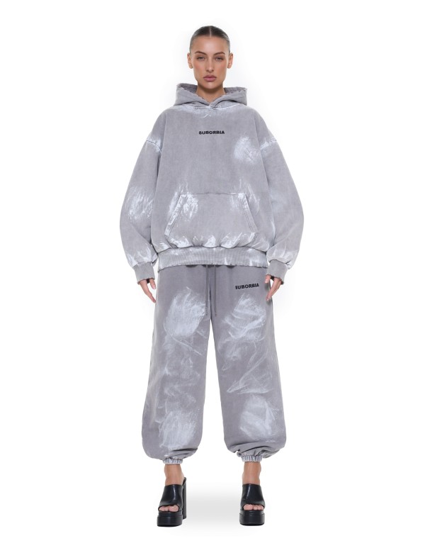 Худи Grillz Washed grey