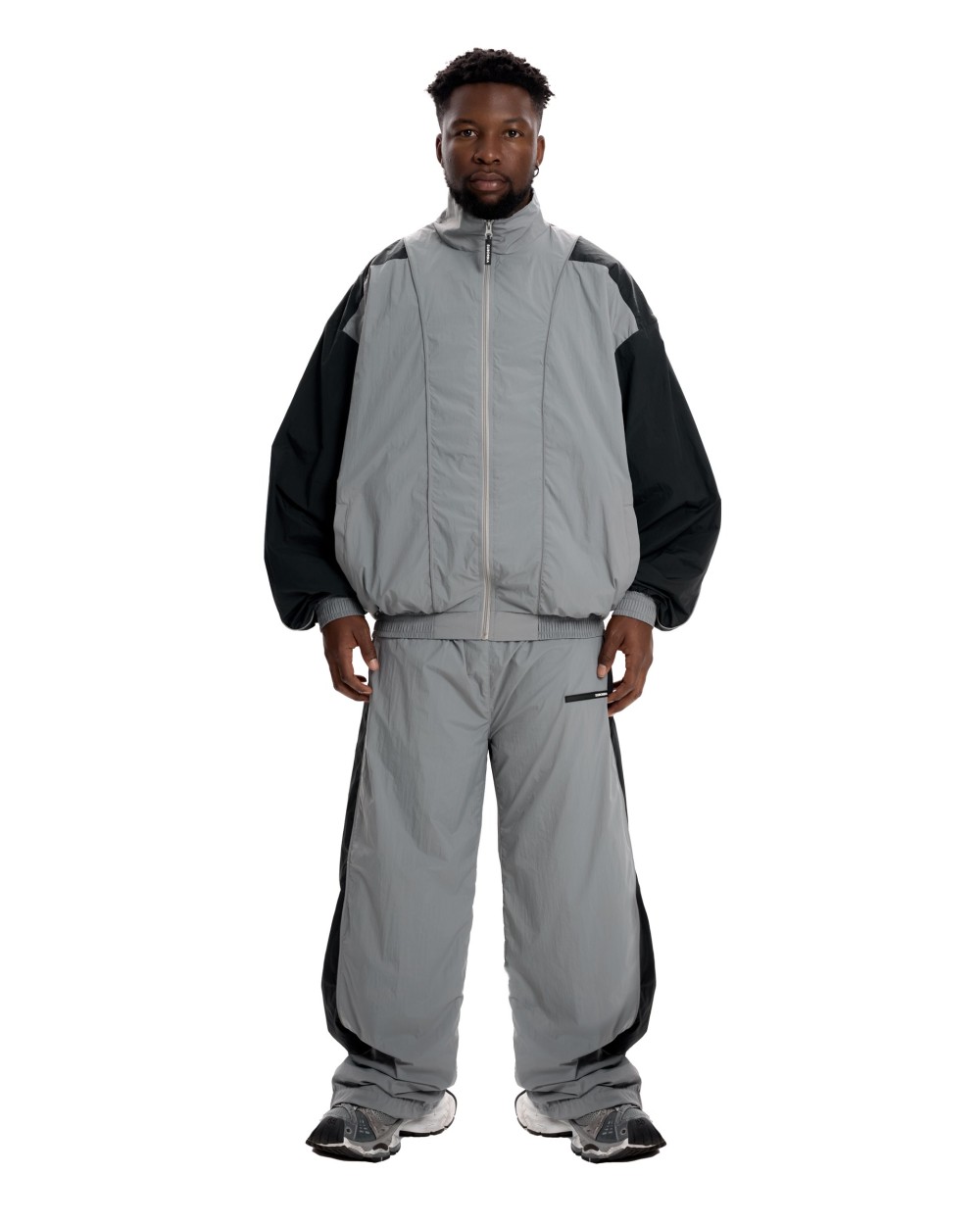 Костюм #404 MEN Grey-Black