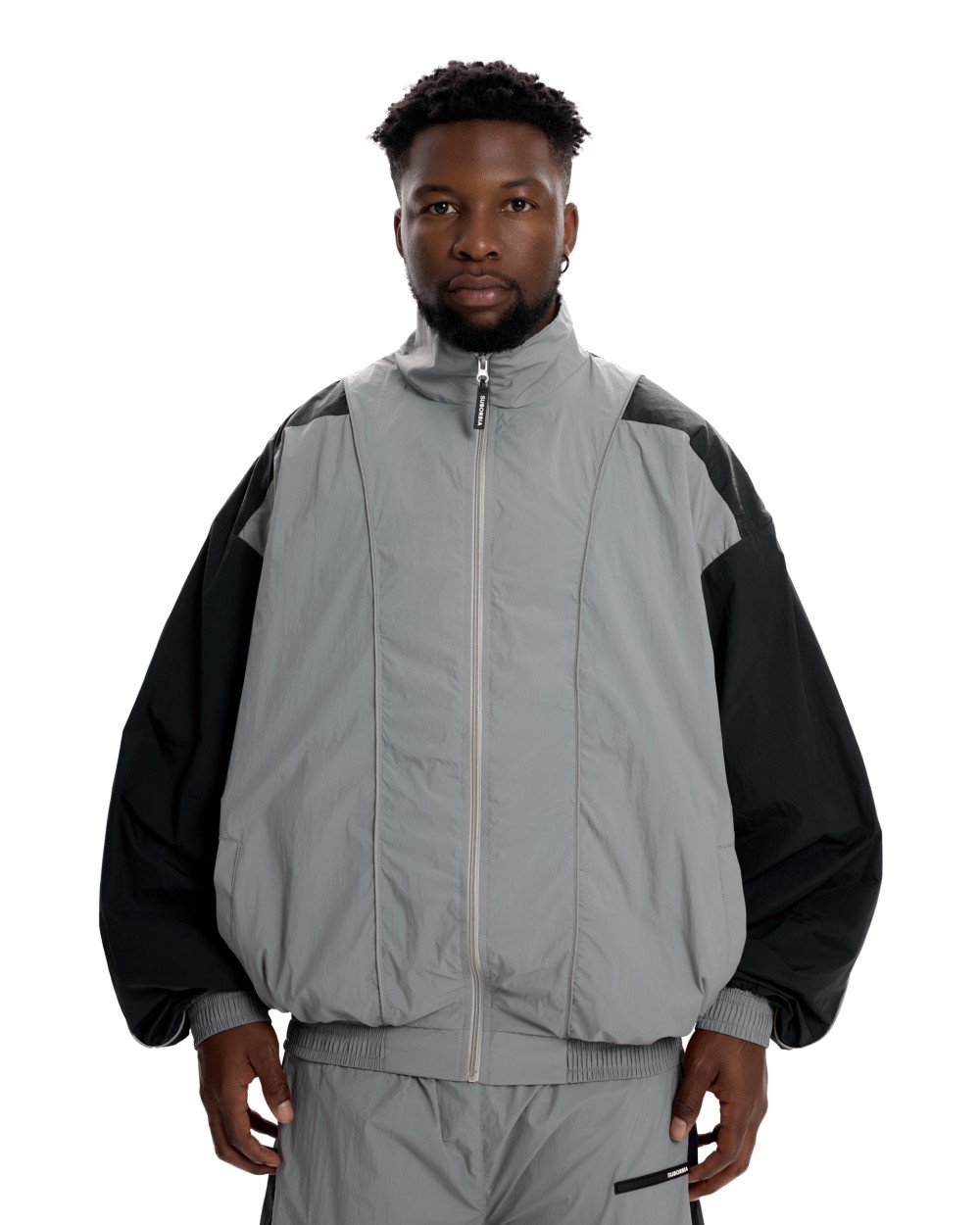 Костюм #404 MEN Grey-Black