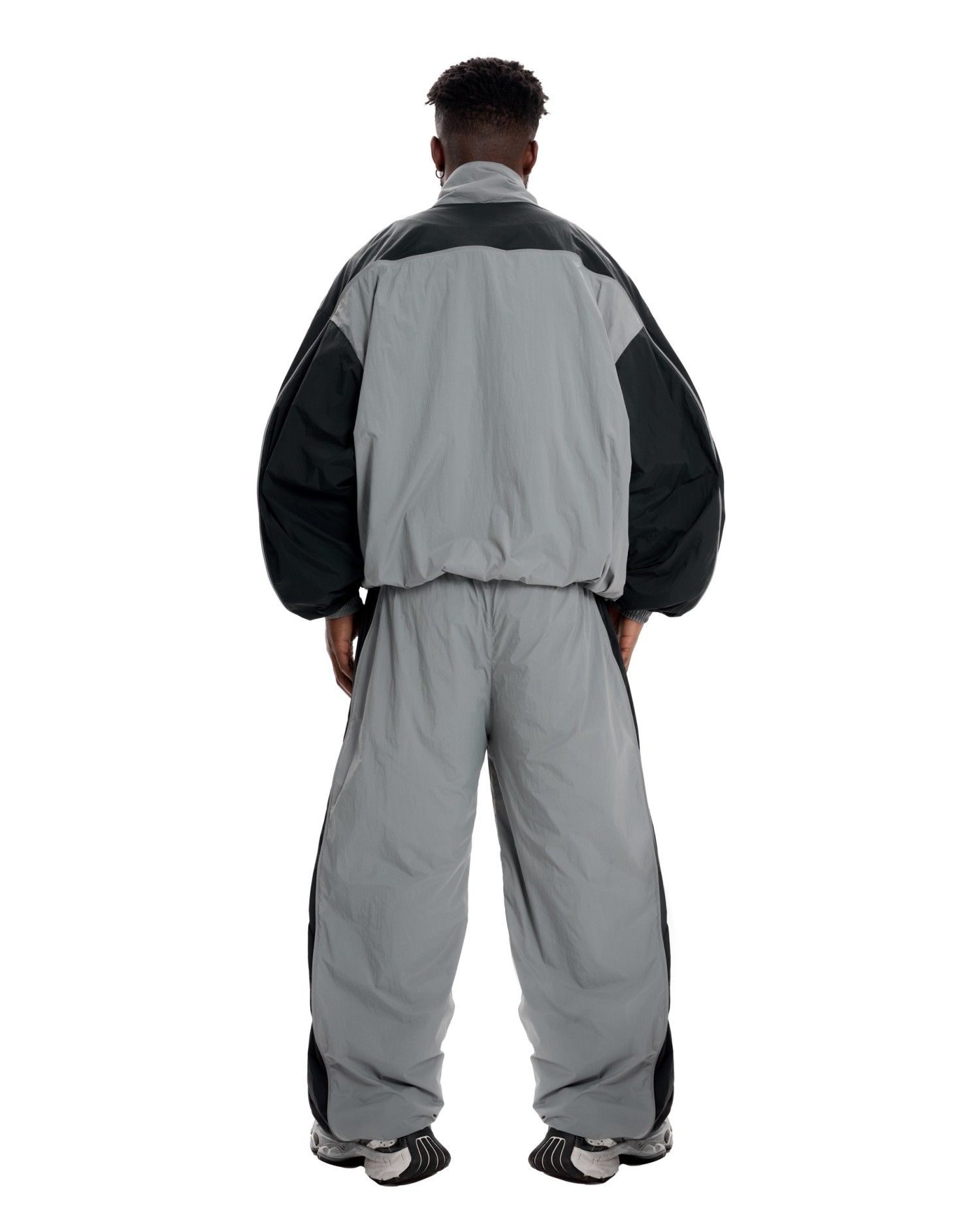 Костюм #404 MEN Grey-Black