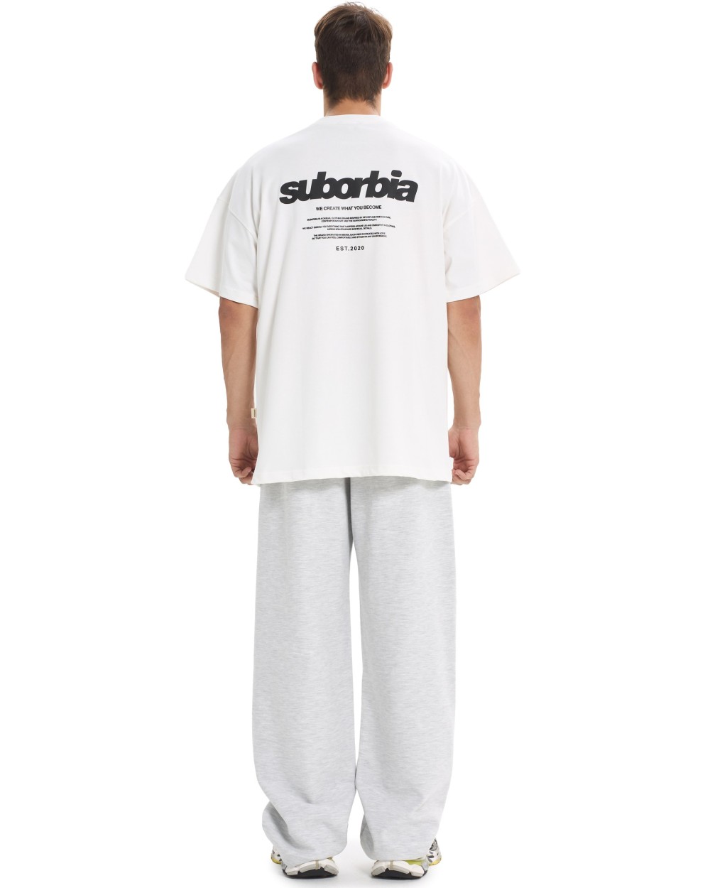 Мужская футболка SUBORBIA Original Белый