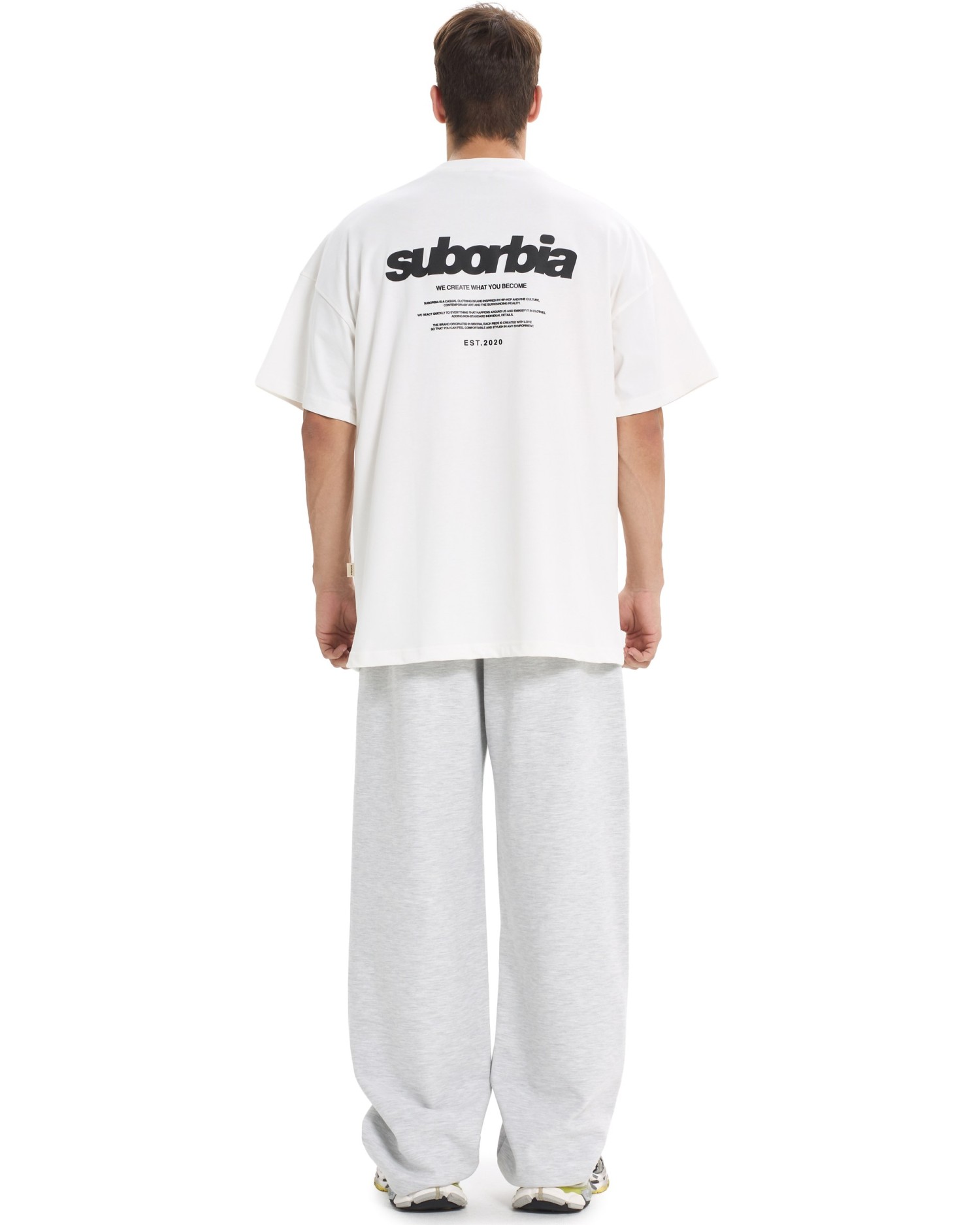 Мужская футболка SUBORBIA Original Белый