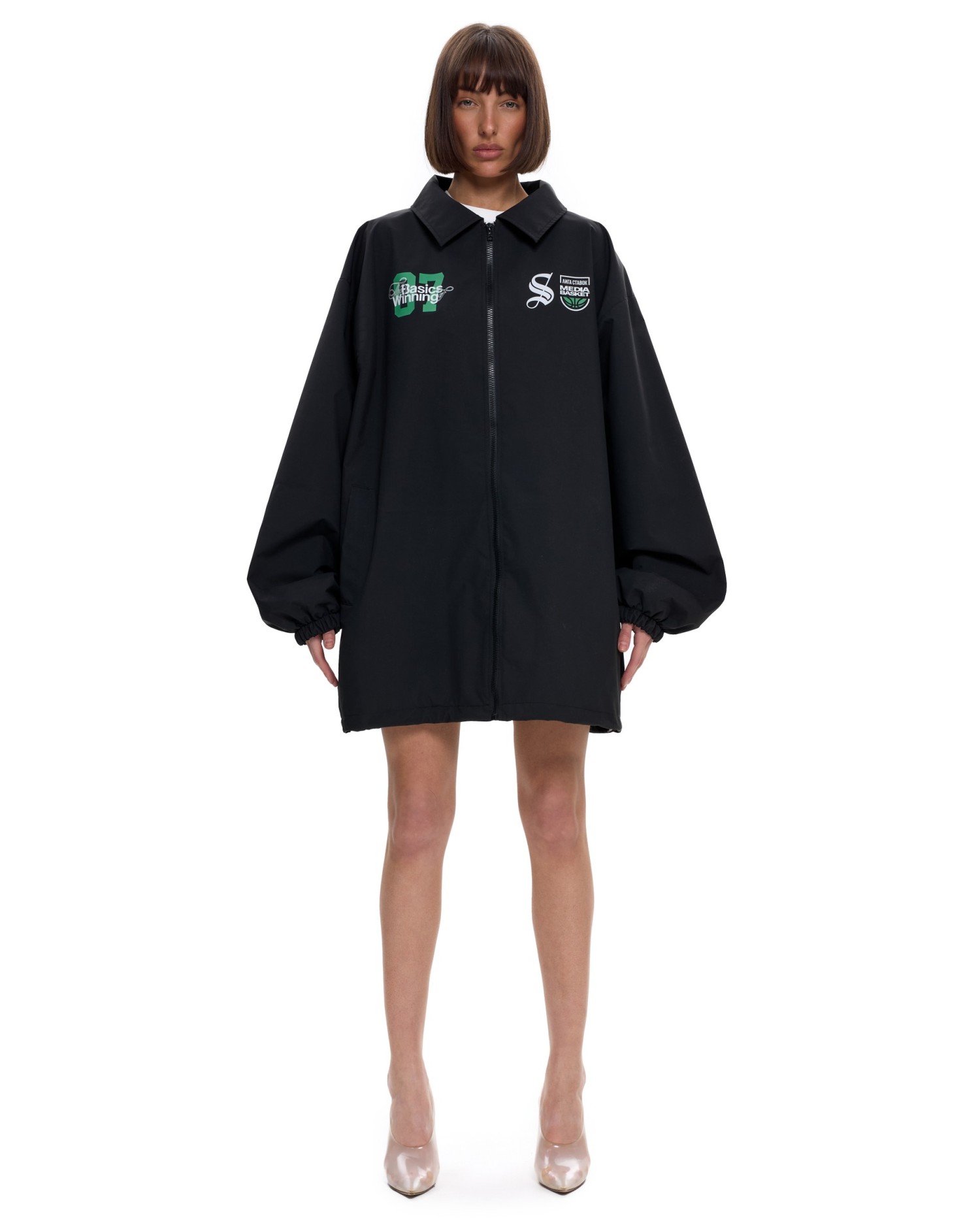 Ветровка МЕДИА БАСКЕТ Черный