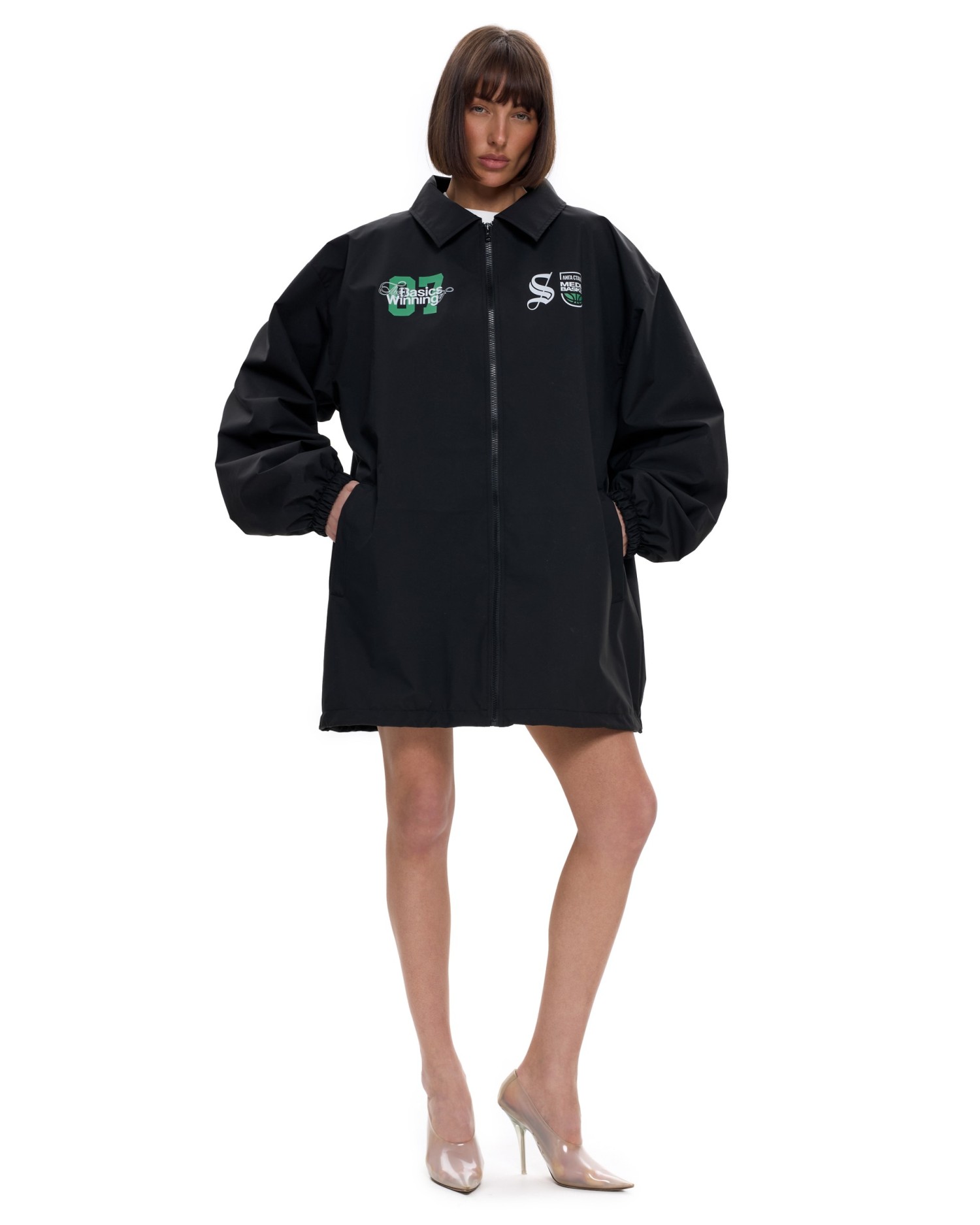 Ветровка МЕДИА БАСКЕТ Черный