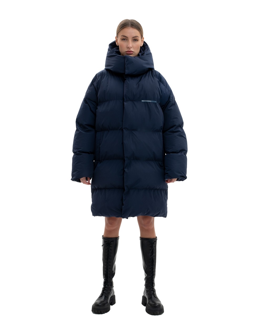 Пуховик NORTH SEA Dark blue