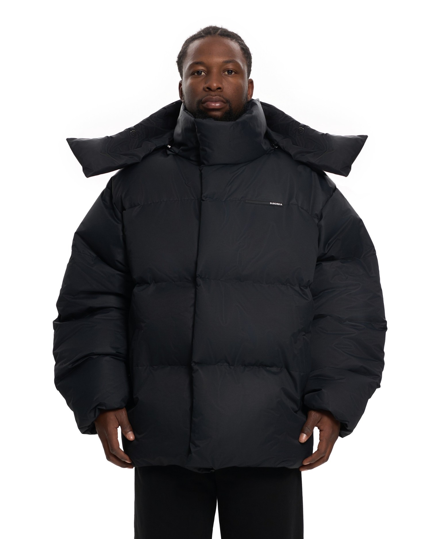 Пуховик ANG MEN Black