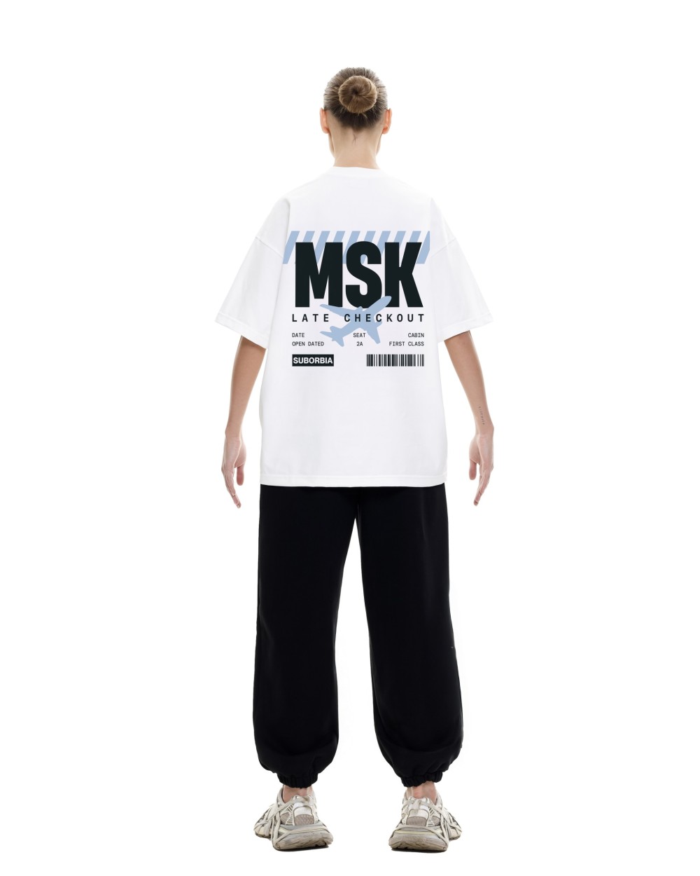 Футболка MSK CITY TERMINAL S `25 White