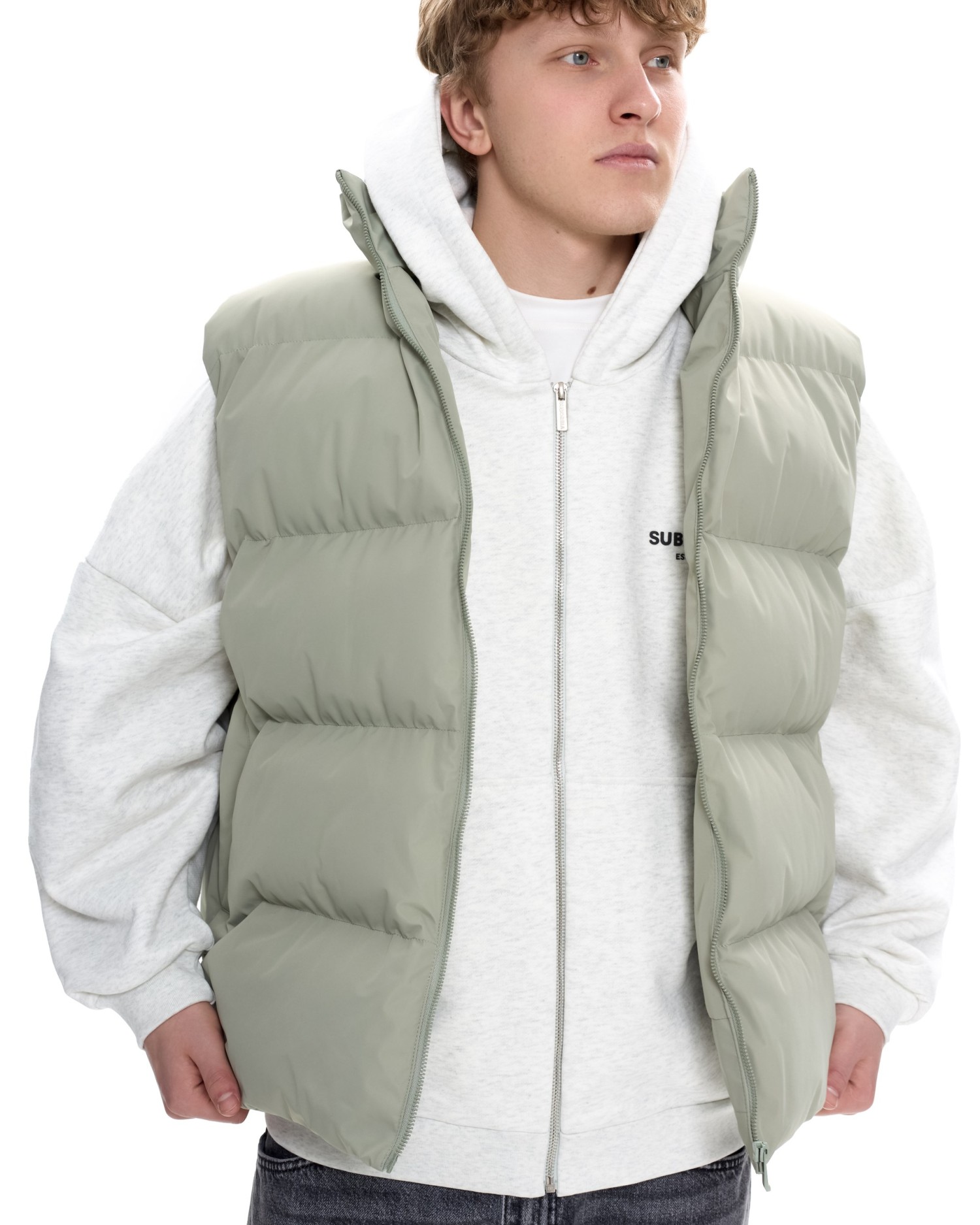 Жилет GRANT MEN Mist green