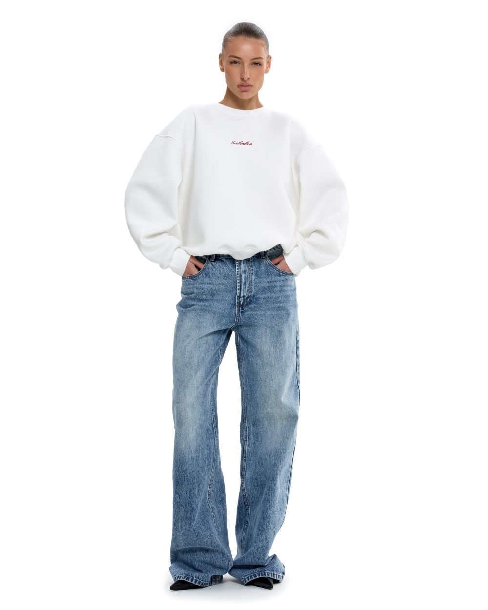 Свитшот SAINT HEARTLESS White