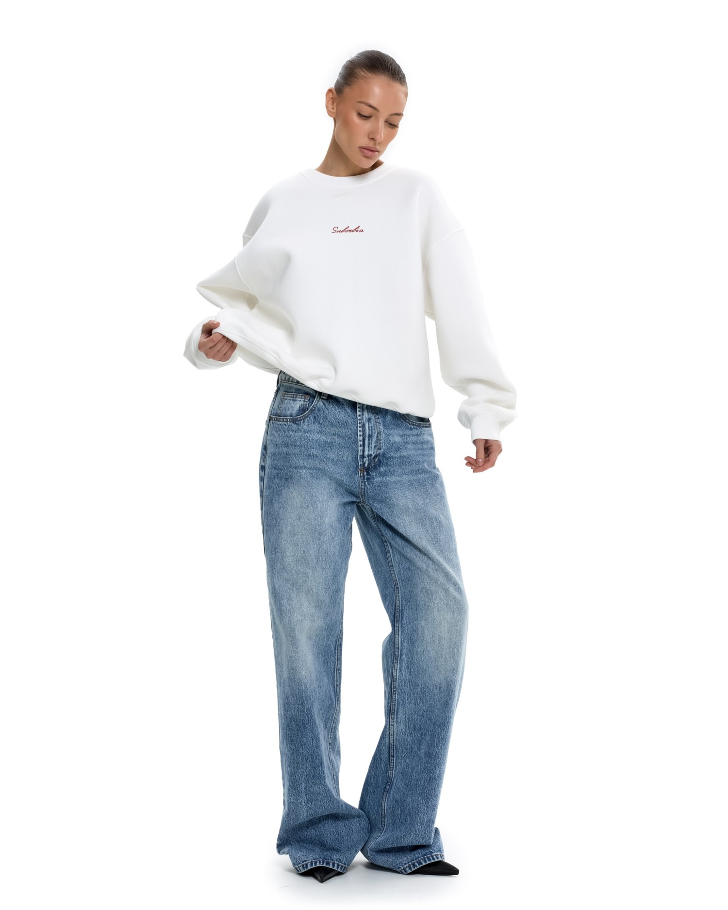 Свитшот SAINT HEARTLESS White