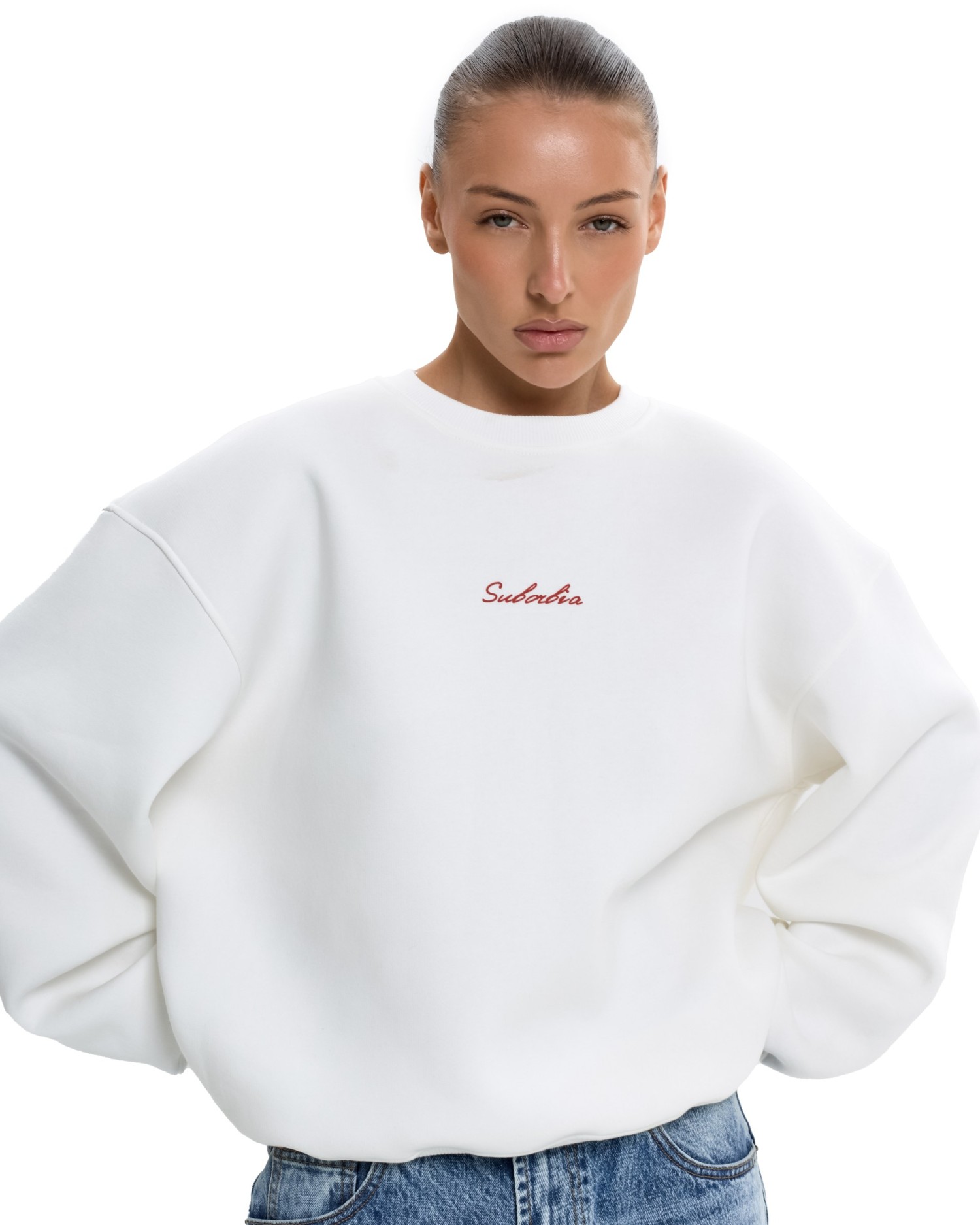 Свитшот SAINT HEARTLESS White